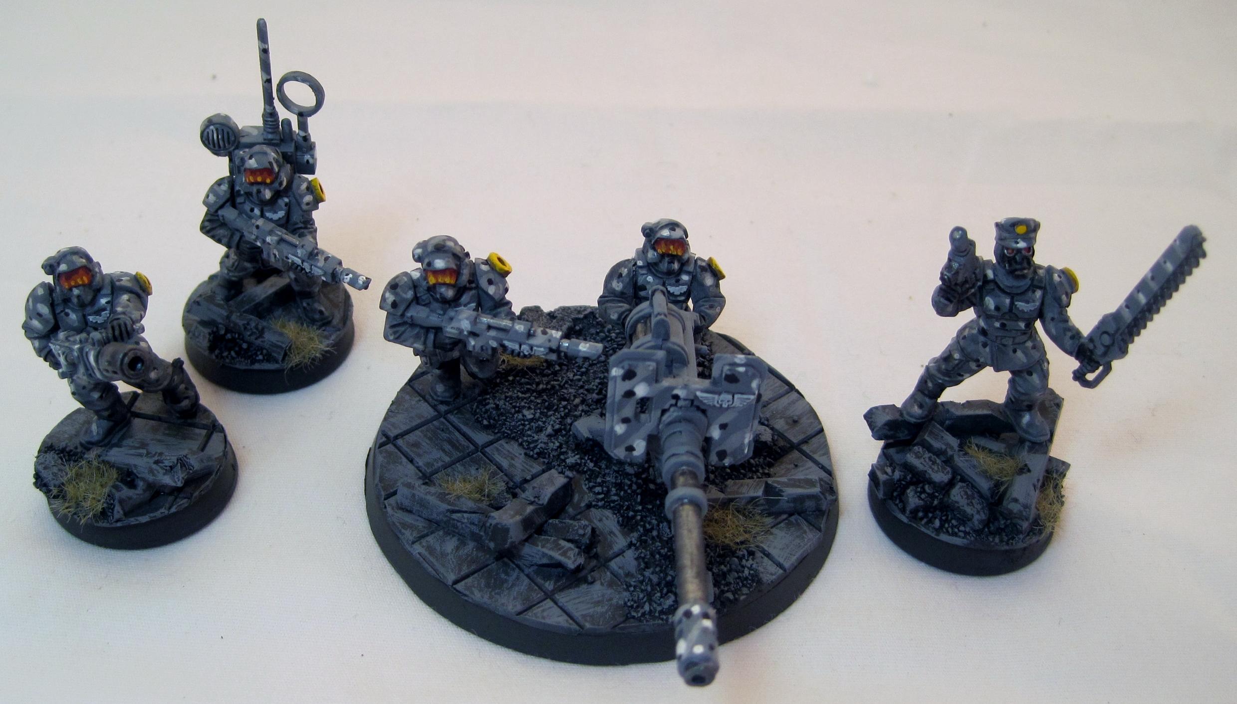 Cadians, Camouflage, Infantry, Platoon, Urban