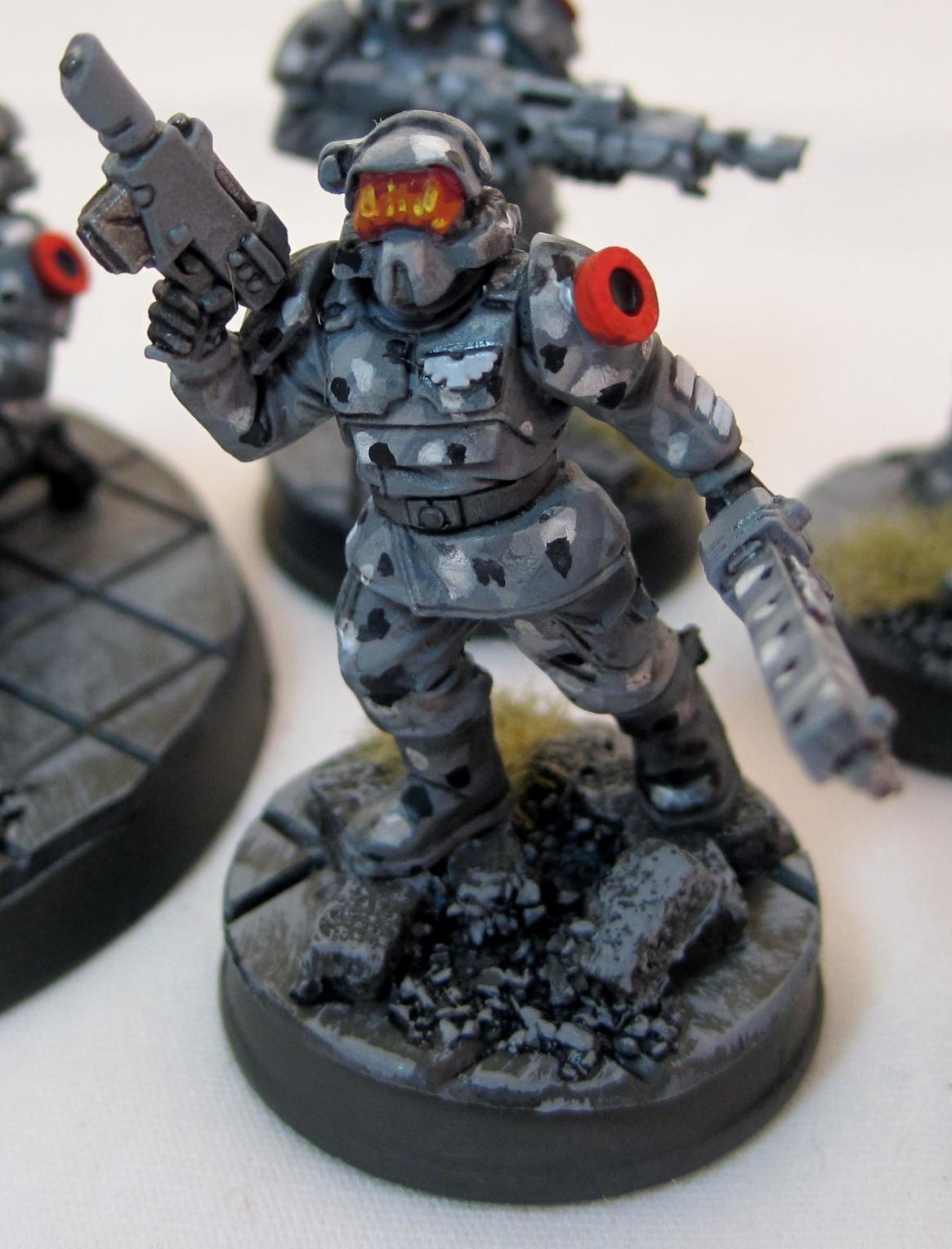 Cadians, Camouflage, Infantry, Platoon, Urban
