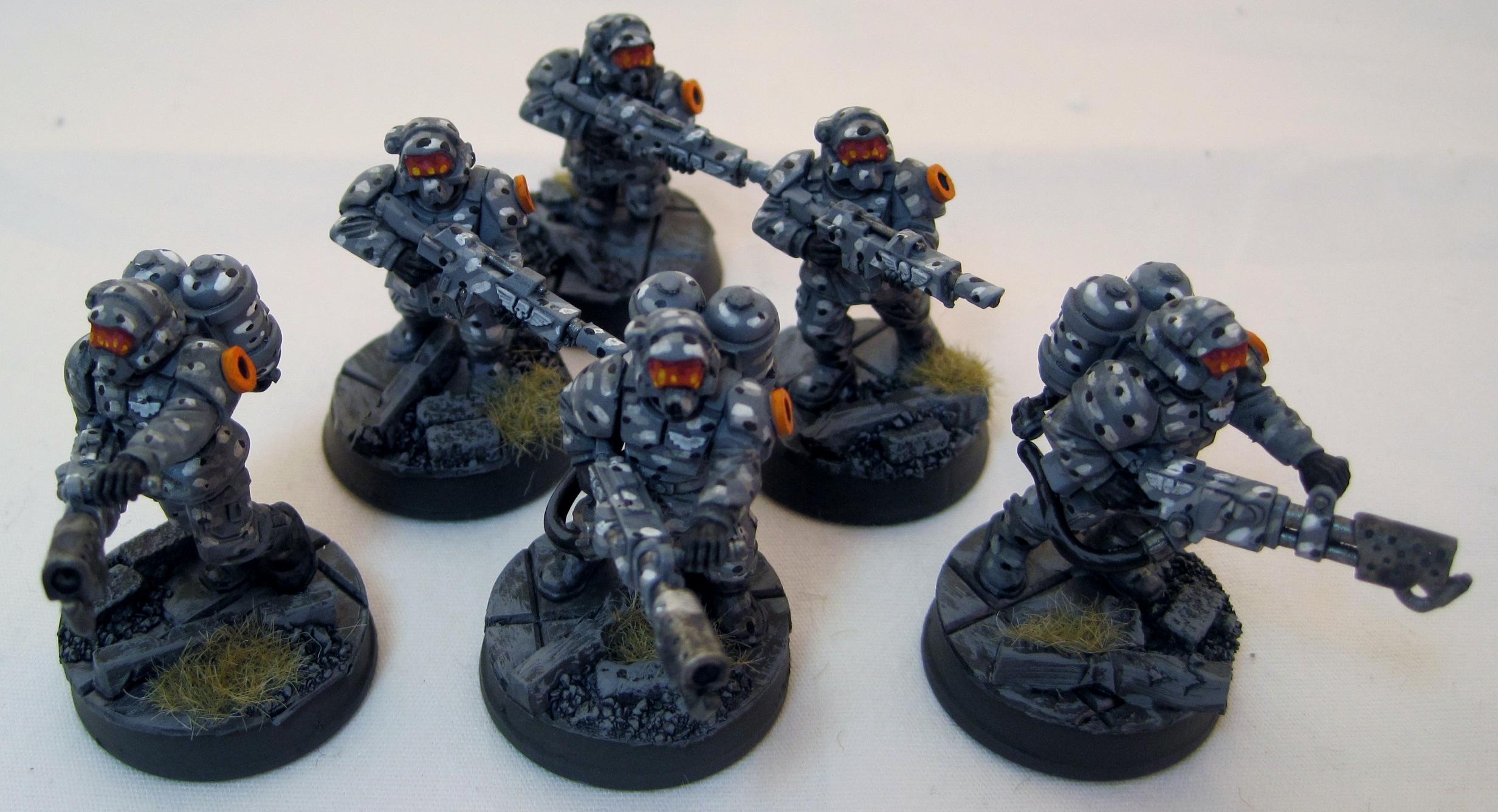 Cadians, Camouflage, Infantry, Platoon, Urban
