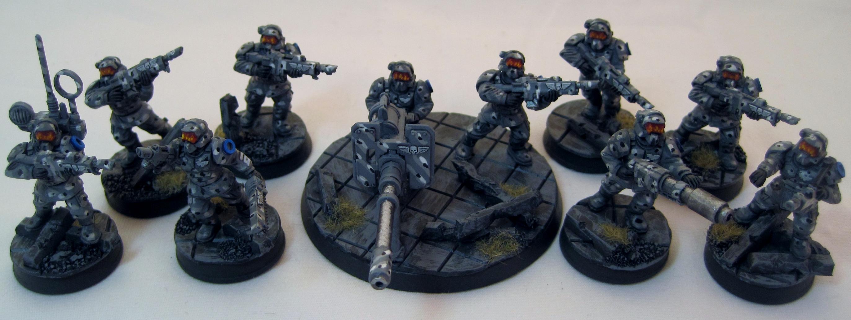 Cadians, Camouflage, Infantry, Platoon, Urban