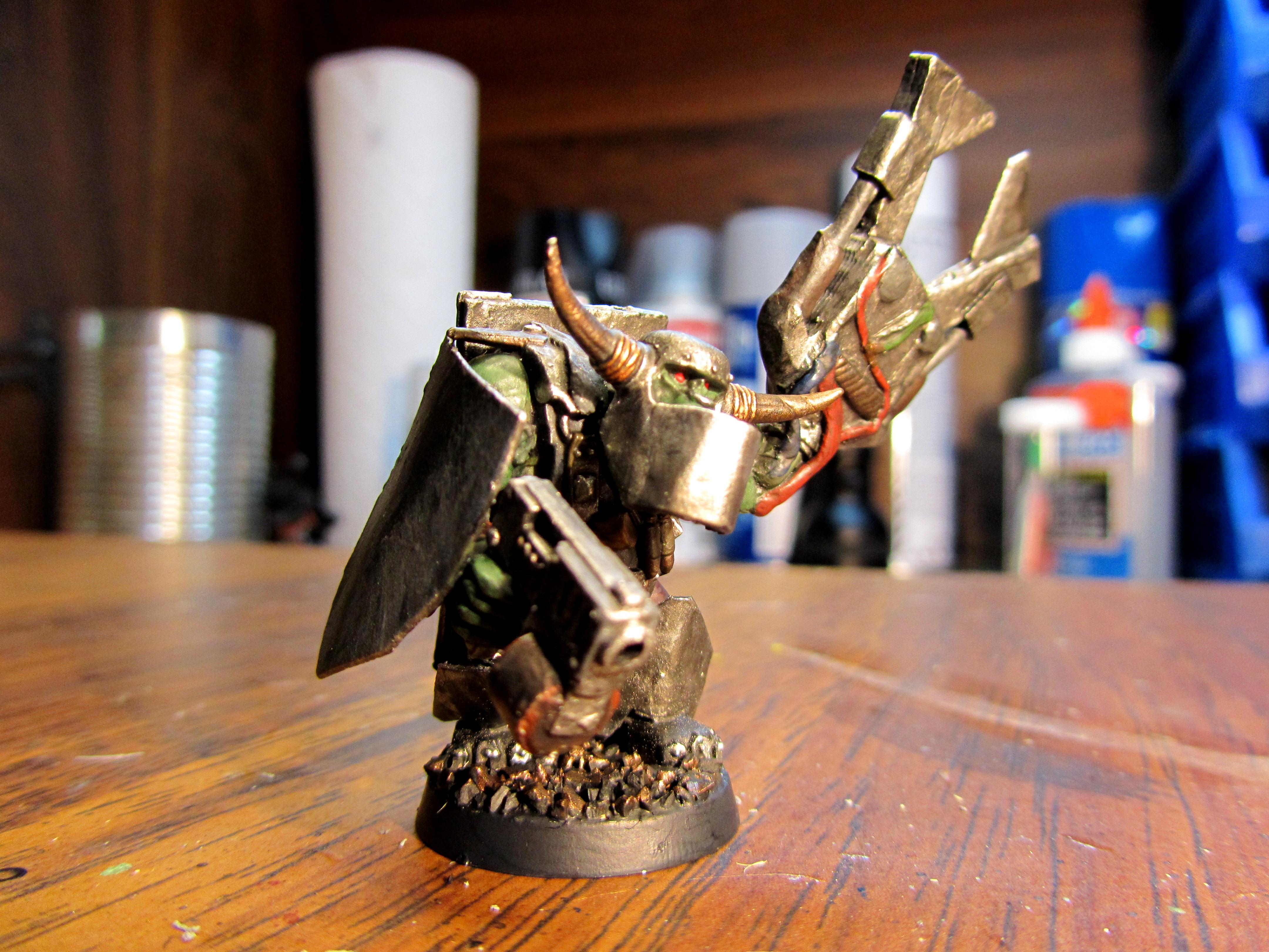 'ard Boy, Nob, Orks, 'Ard Boys Nob (front left view)