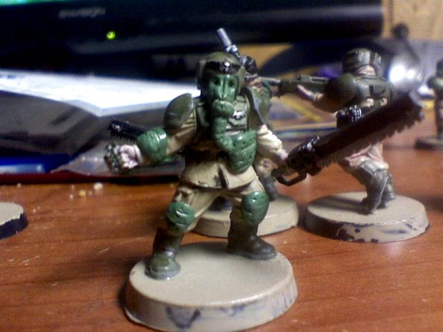 First time using Green Stuff