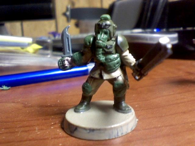 First time using Green Stuff