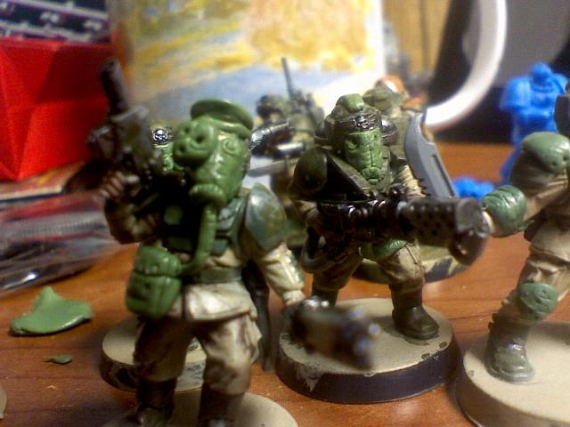 First time using Green Stuff