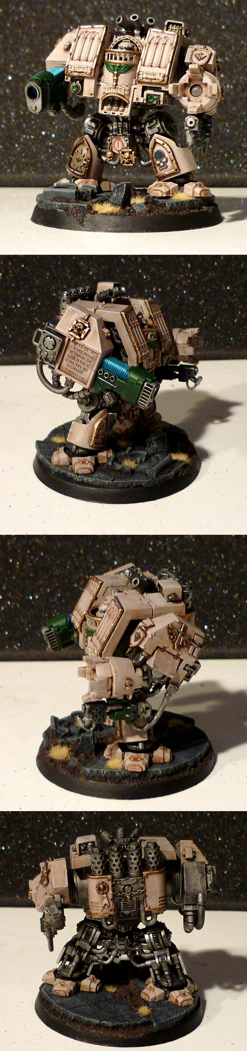Deathwing, Heavy Flamer, Plasma Cannon, Venerable Dreadnought