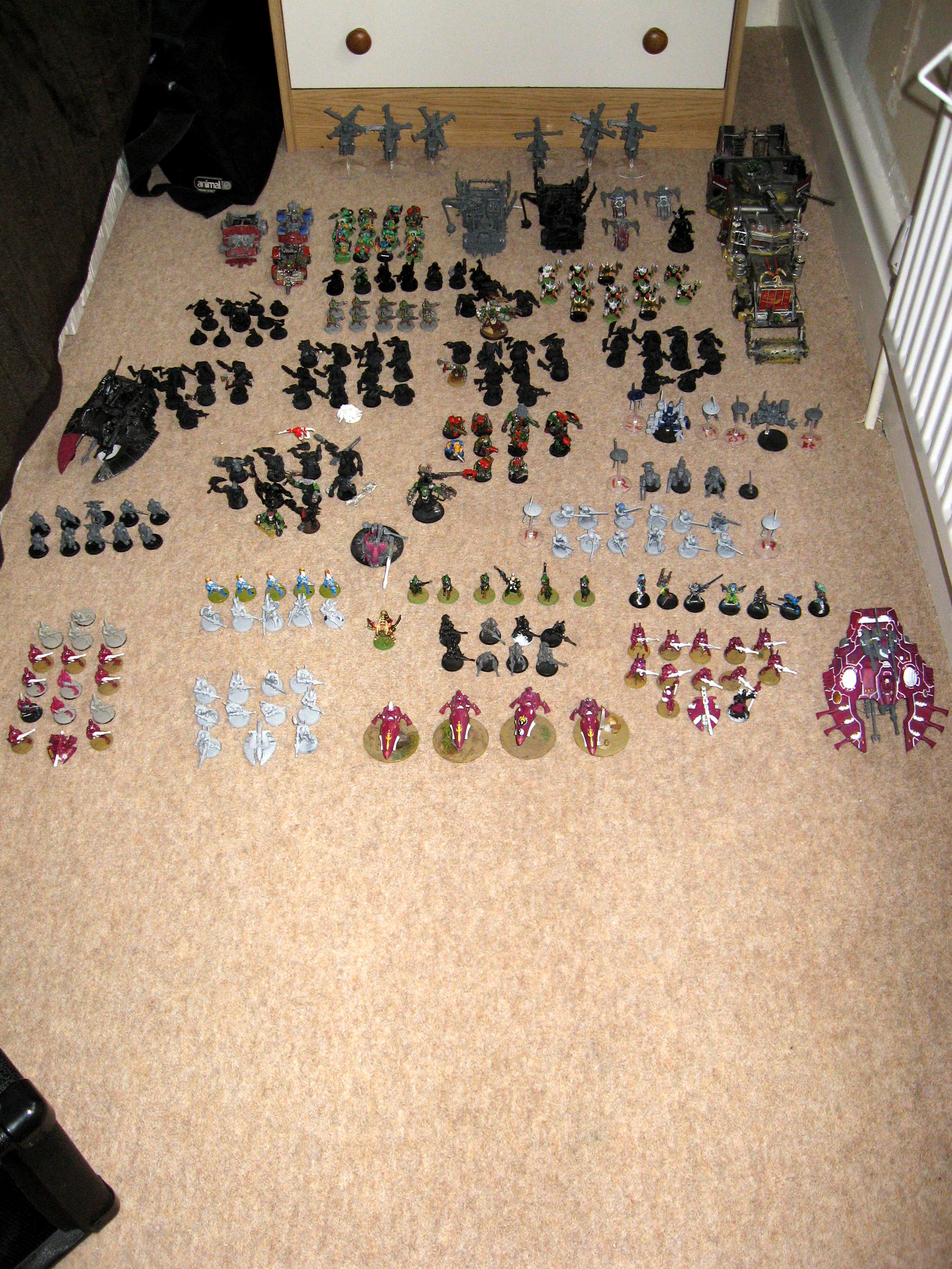 Army, Battle, Eldar, Imperial Guard, Orks, Tau, Warhammer 40,000