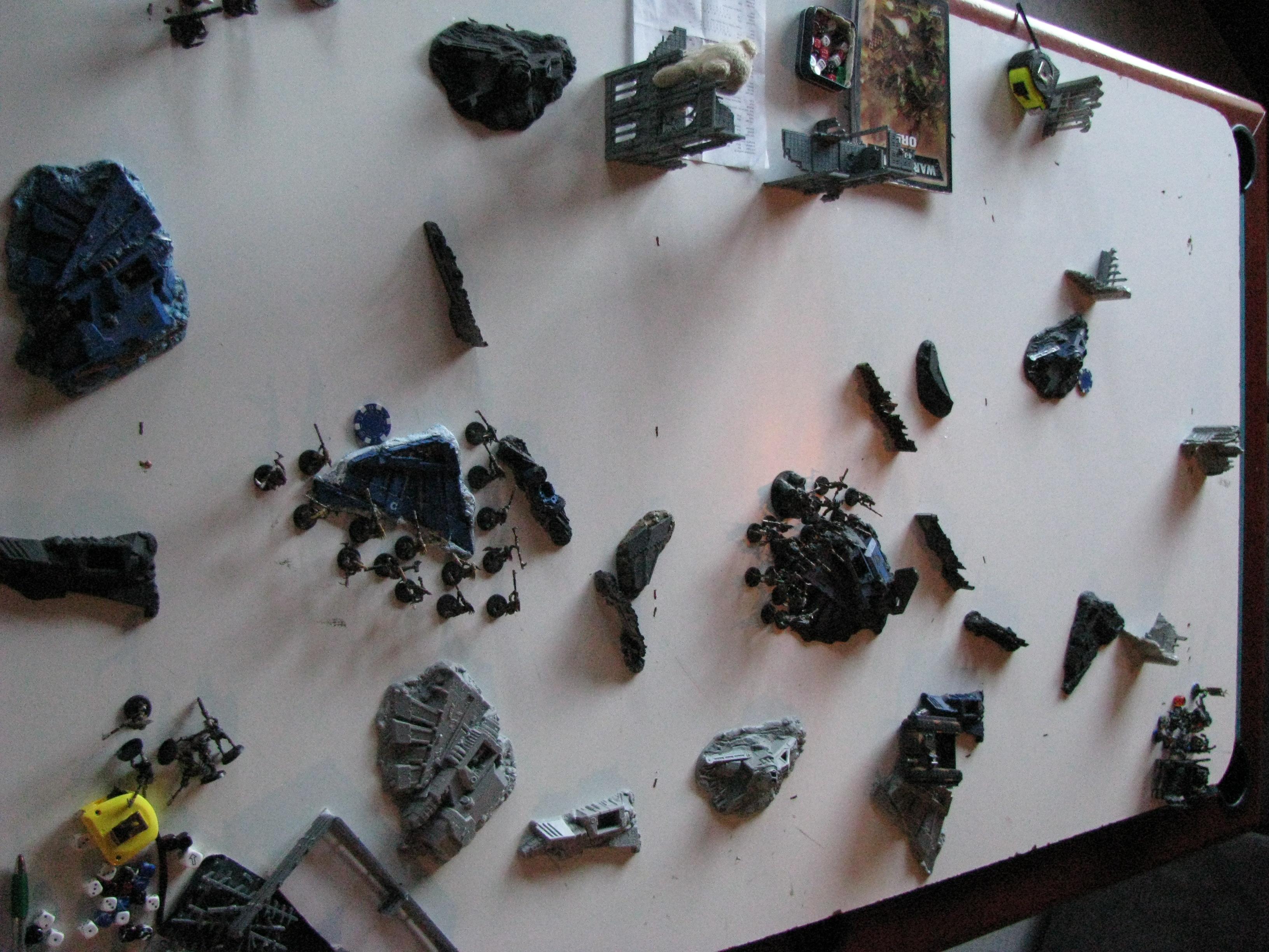 Battle Report, Deathskulls, Kroot Mercenaries, Orks