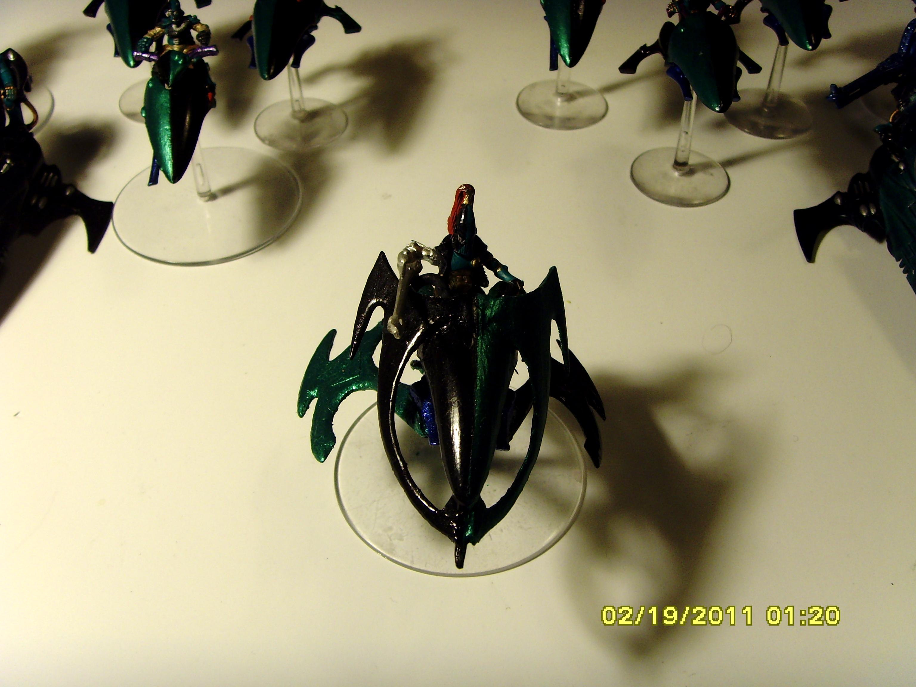 Apocalypse, Army Profile, Autarch, Banshees, Conversion, Craftworld, Dark Reapers, Eldar, Farseers. Guardians, Harlequins, Jetbike, Phoenix Lords, Rangers, Scorpion, Vehicle, Venom, Warhammer 40,000, Warlock, Work In Progress