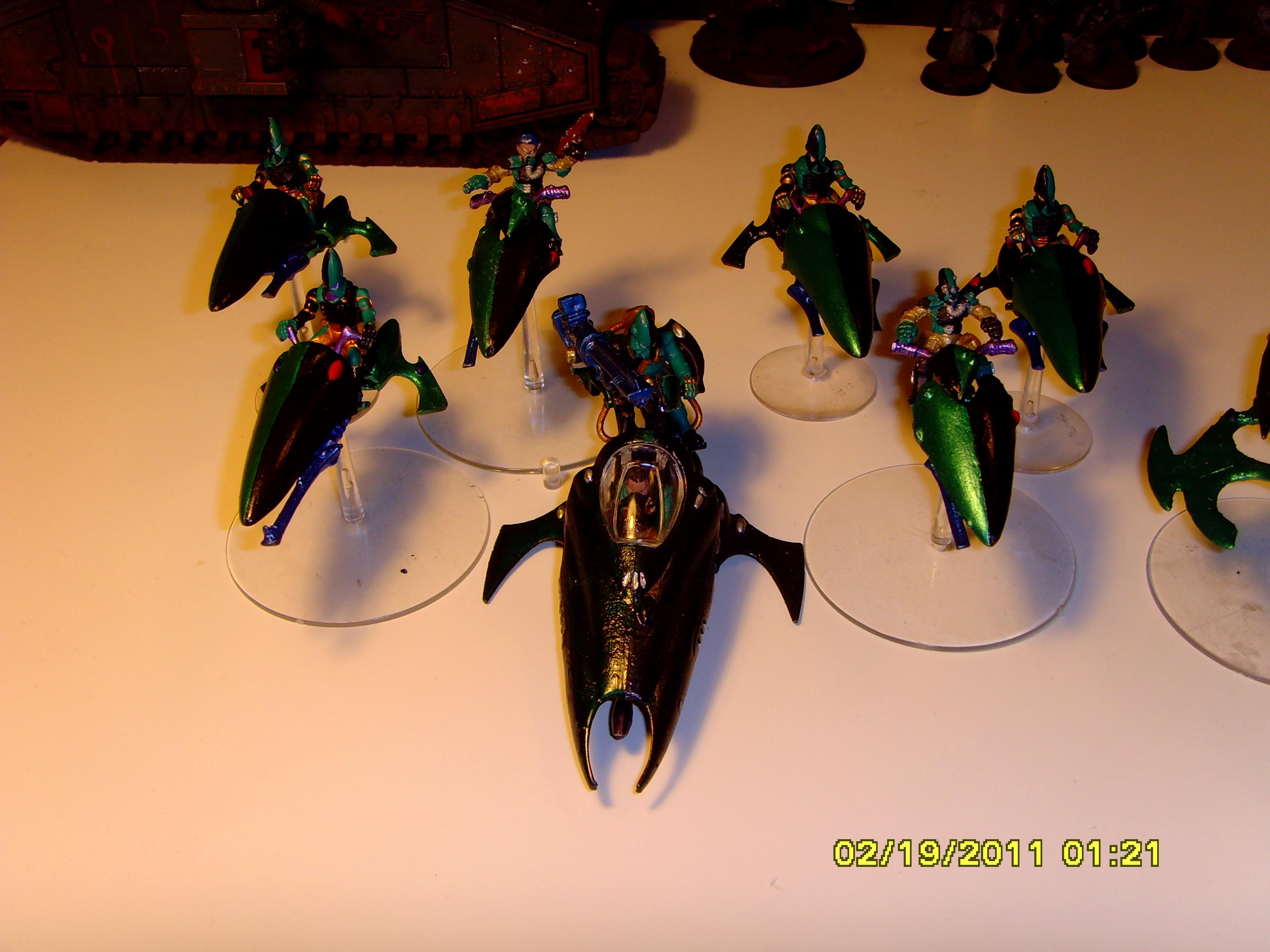 Apocalypse, Army Profile, Autarch, Banshees, Conversion, Craftworld, Dark Reapers, Eldar, Farseers. Guardians, Harlequins, Jetbike, Phoenix Lords, Rangers, Scorpion, Vehicle, Venom, Warhammer 40,000, Warlock, Work In Progress