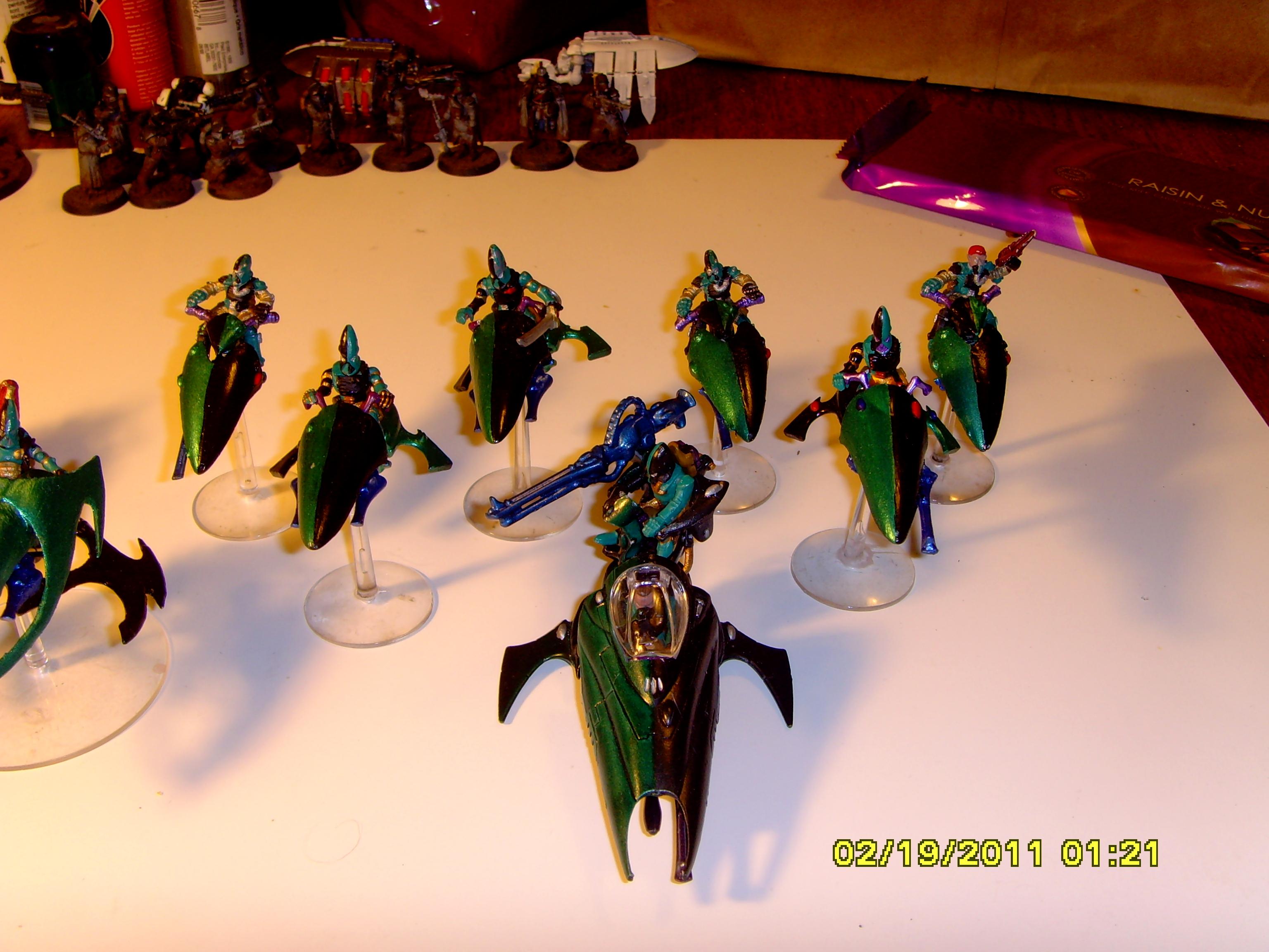 Apocalypse, Army Profile, Autarch, Banshees, Conversion, Craftworld, Dark Reapers, Eldar, Farseers. Guardians, Harlequins, Jetbike, Phoenix Lords, Rangers, Scorpion, Vehicle, Venom, Warhammer 40,000, Warlock, Work In Progress
