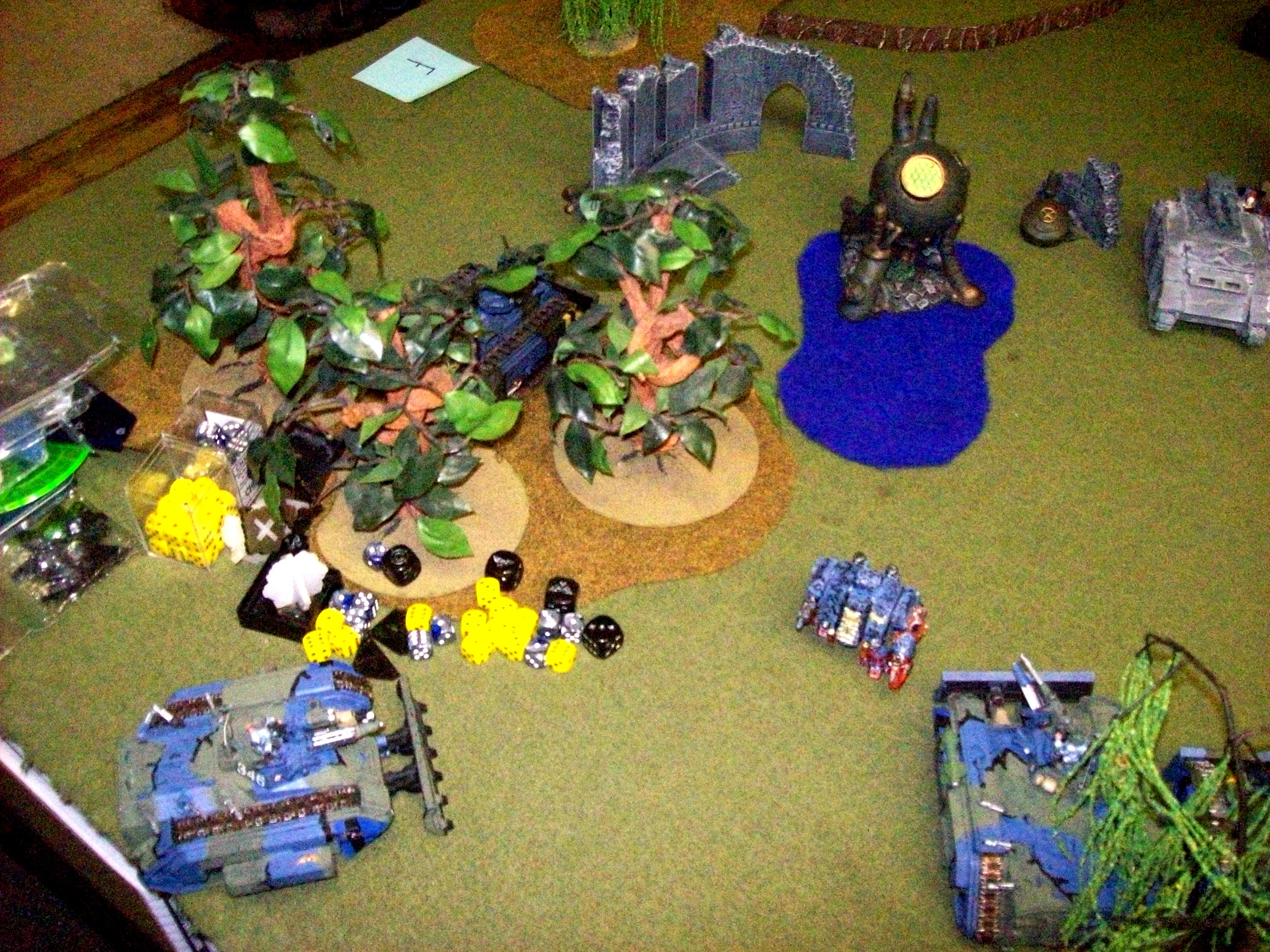 Changes in the battle