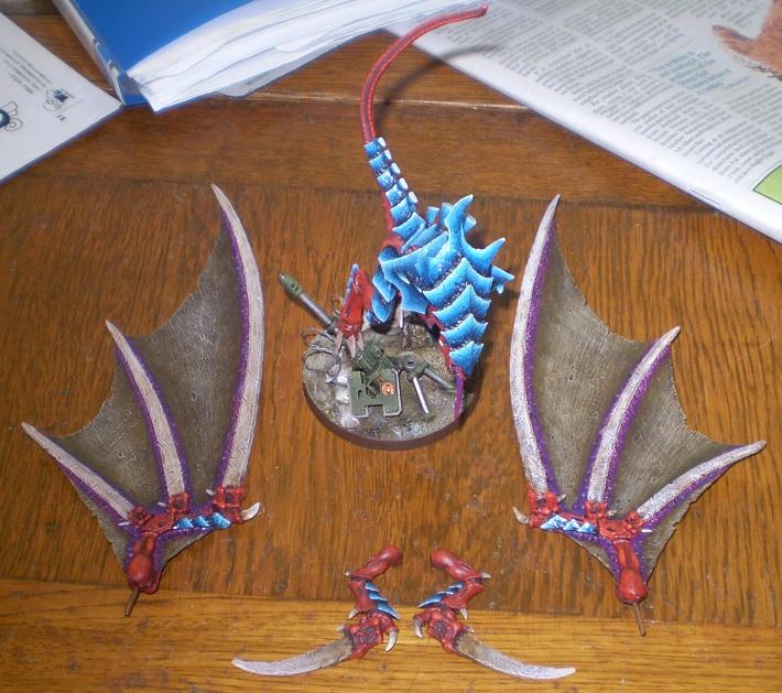 Behemoth, Forge World, Hive Tyrant, Tyranids, Warhammer 40,000, Winged