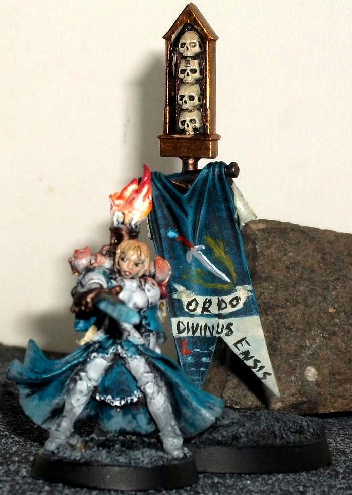 Canoness, Sisters Of Battle, Warhammer 40,000, Witch Hunters