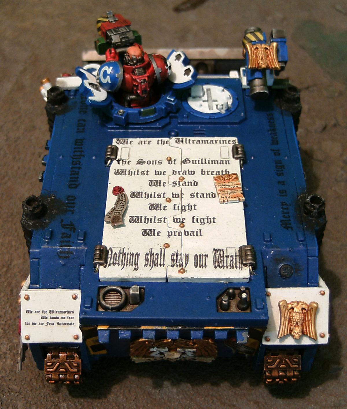 Custom Decals, LED, Rhino, Ultramarines