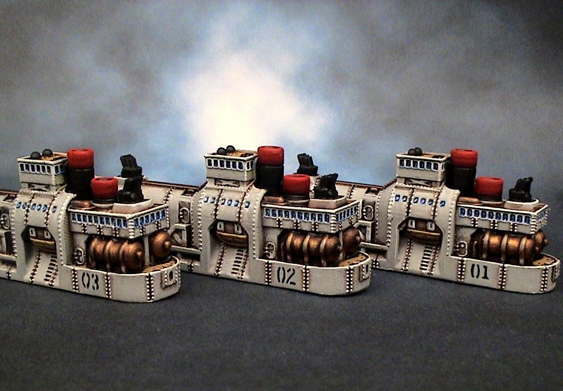 Dystopian Wars, Empire Of The Blazing Sun, Eotbs, Eotbs Cruisers, Spartan Games