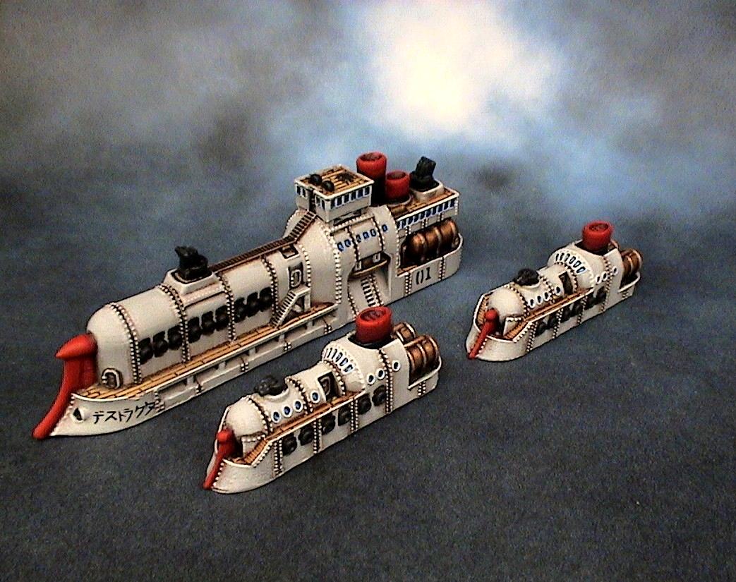 Dystopian Wars, Empire Of The Blazing Sun, Eotbs, Eotbs Bombers, Eotbs Cruisers, Spartan Games