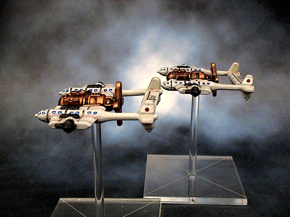 Dystopian Wars, Empire Of The Blazing Sun, Eotbs, Eotbs Bombers, Eotbs Cruisers, Spartan Games