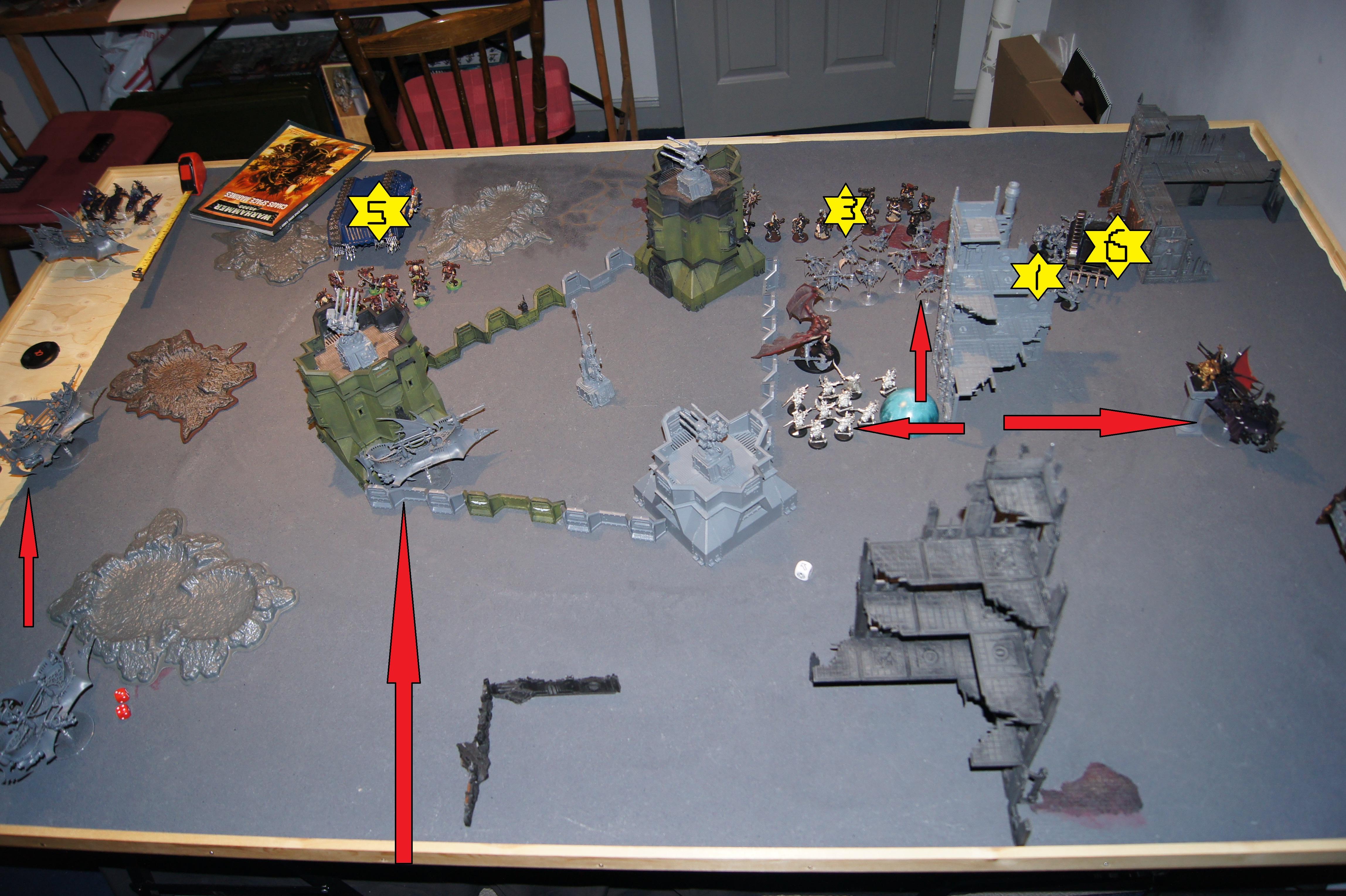 Battle Report, Chaos Space Marines, Dark Eldar
