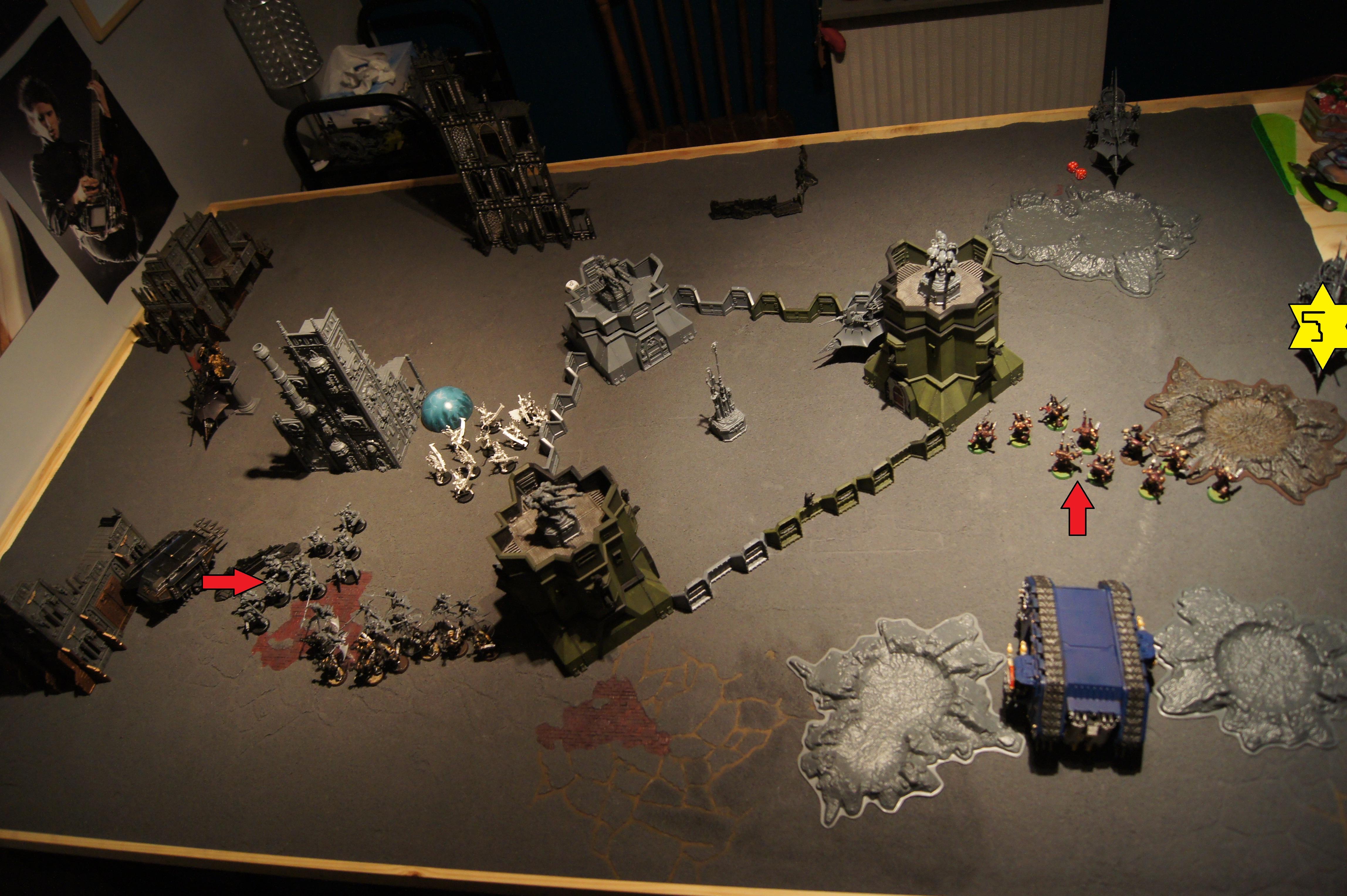 Battle Report, Chaos Space Marines, Dark Eldar