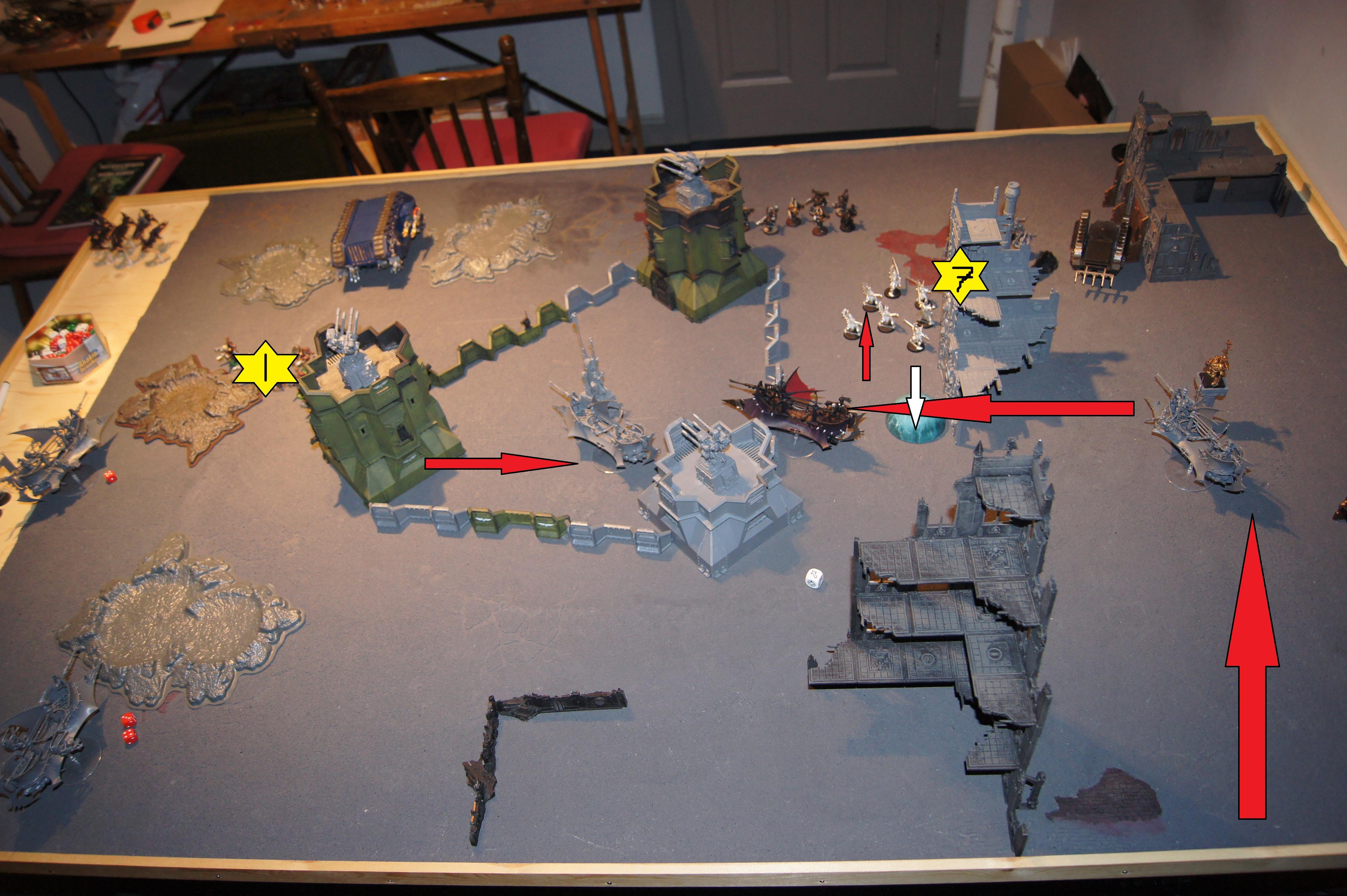 Battle Report, Chaos Space Marines, Dark Eldar