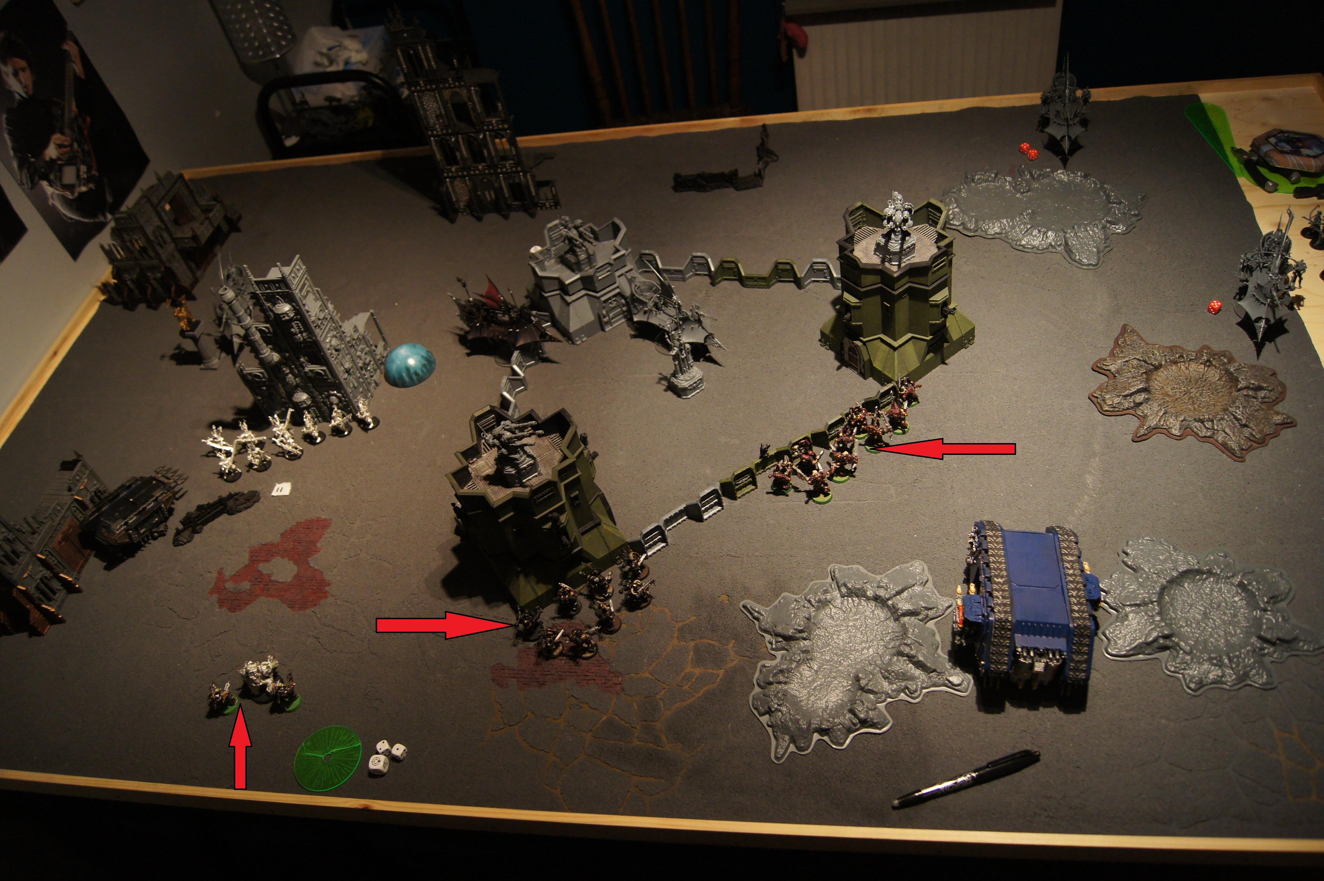 Battle Report, Chaos Space Marines, Dark Eldar