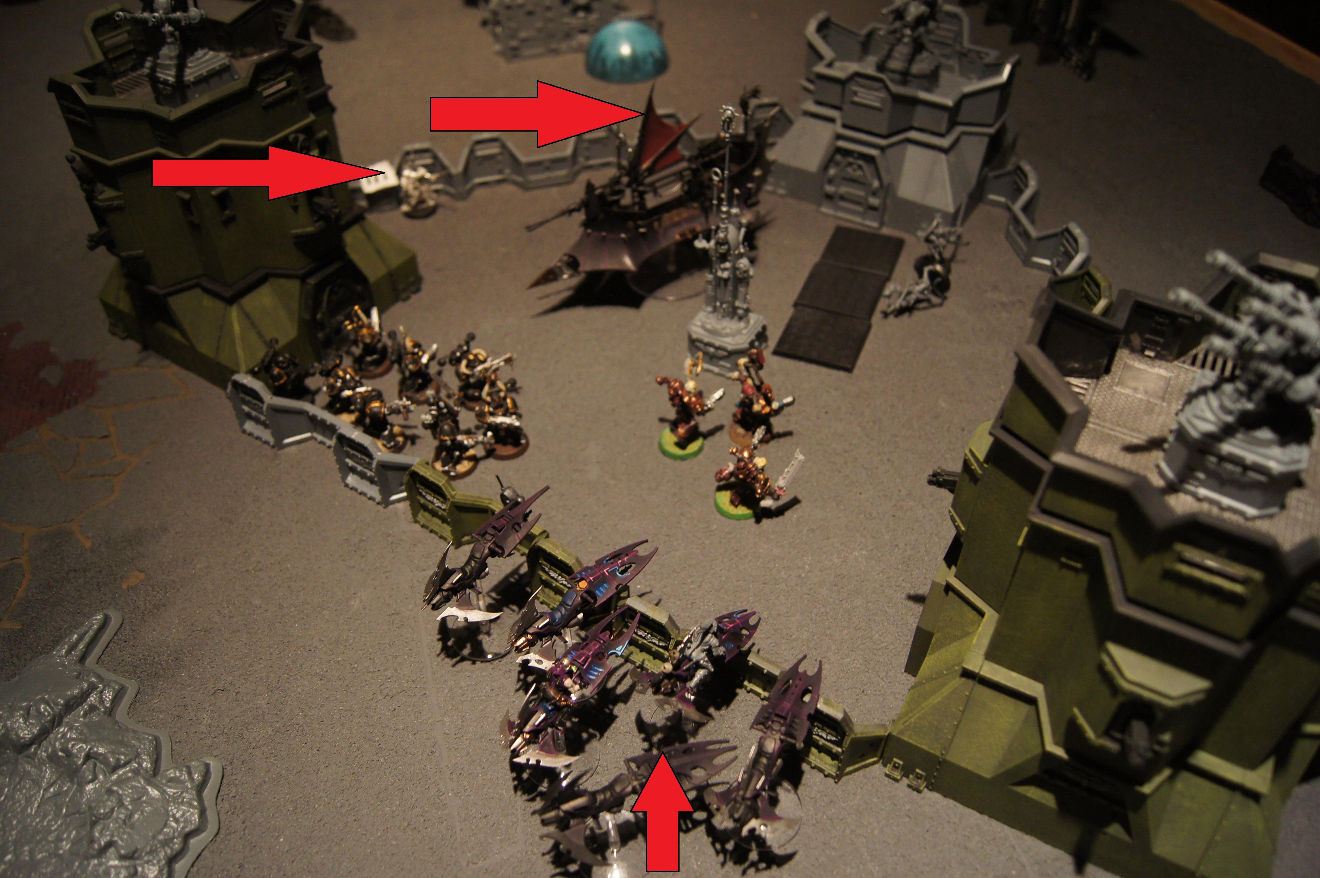 Battle Report, Chaos Space Marines, Dark Eldar