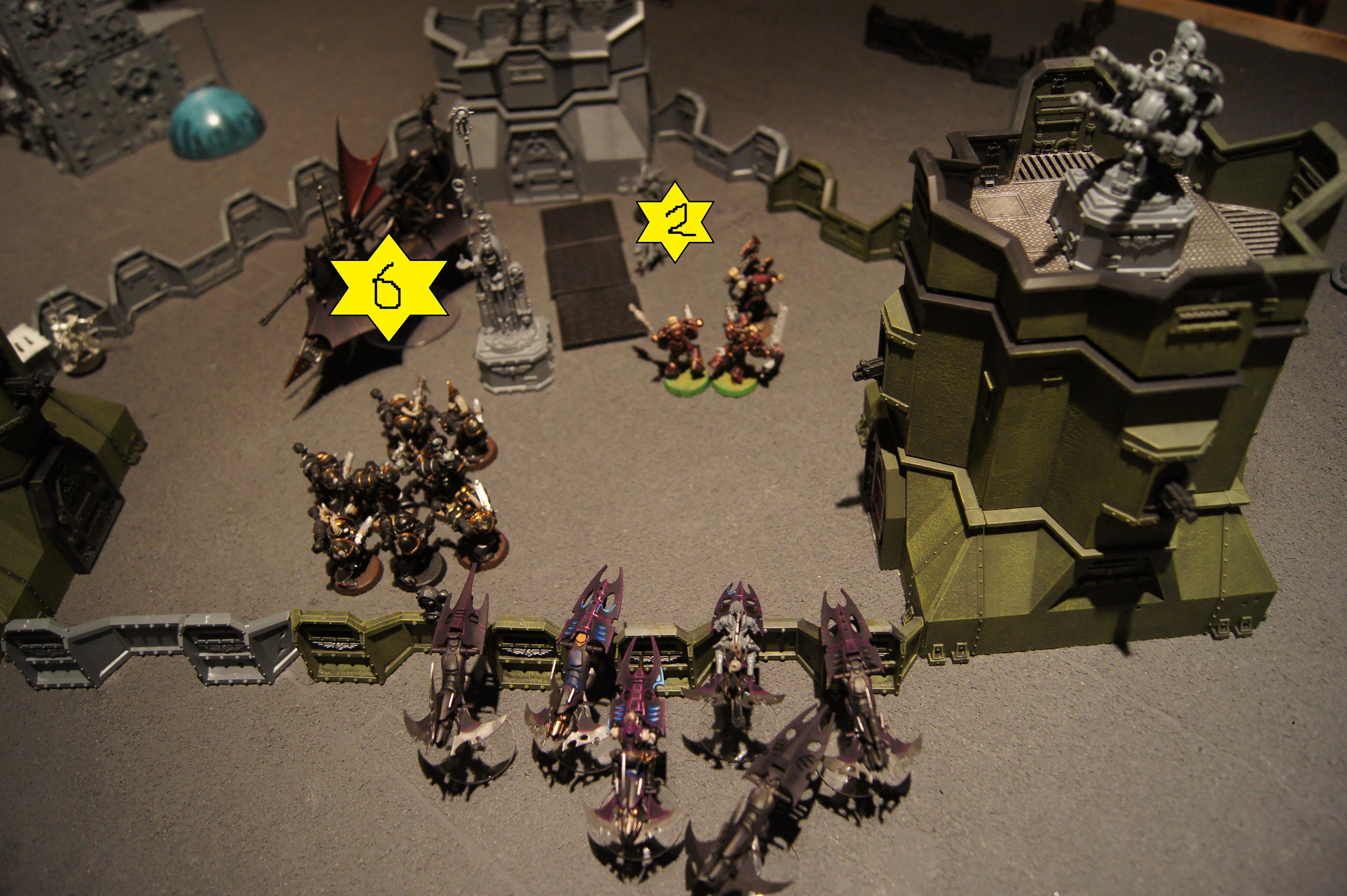 Battle Report, Chaos Space Marines, Dark Eldar