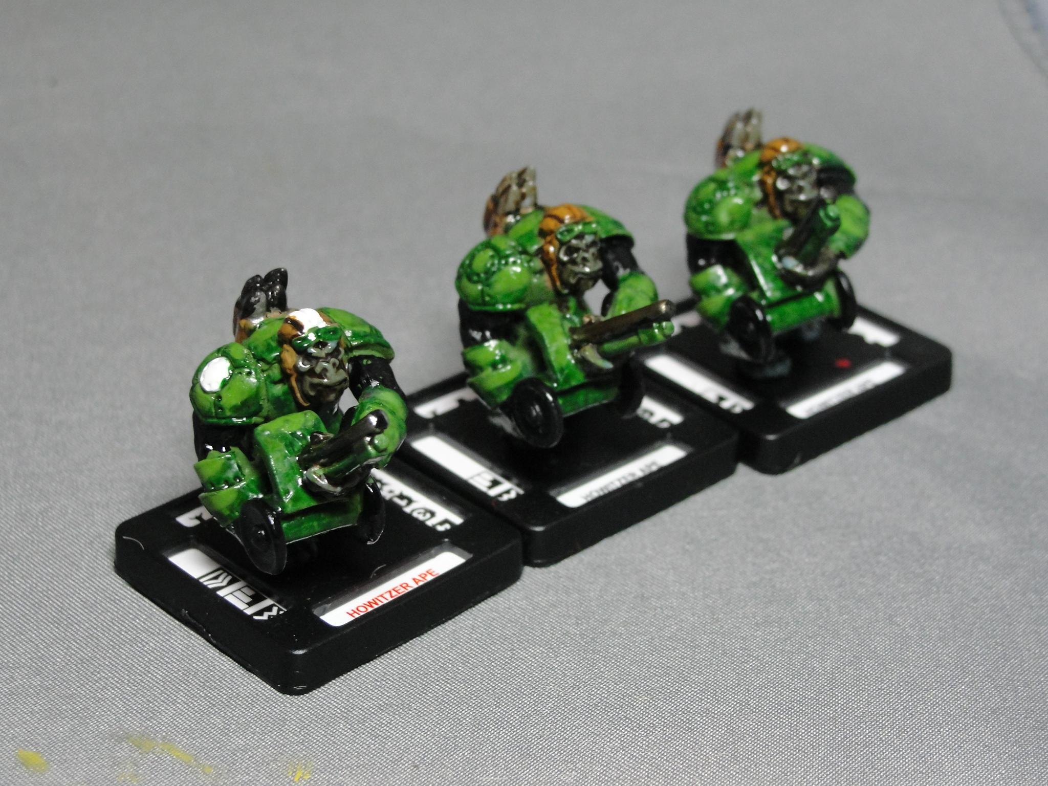 Monsterpocalypse, Empire of the Apes, Radicals, Howitzer Ape