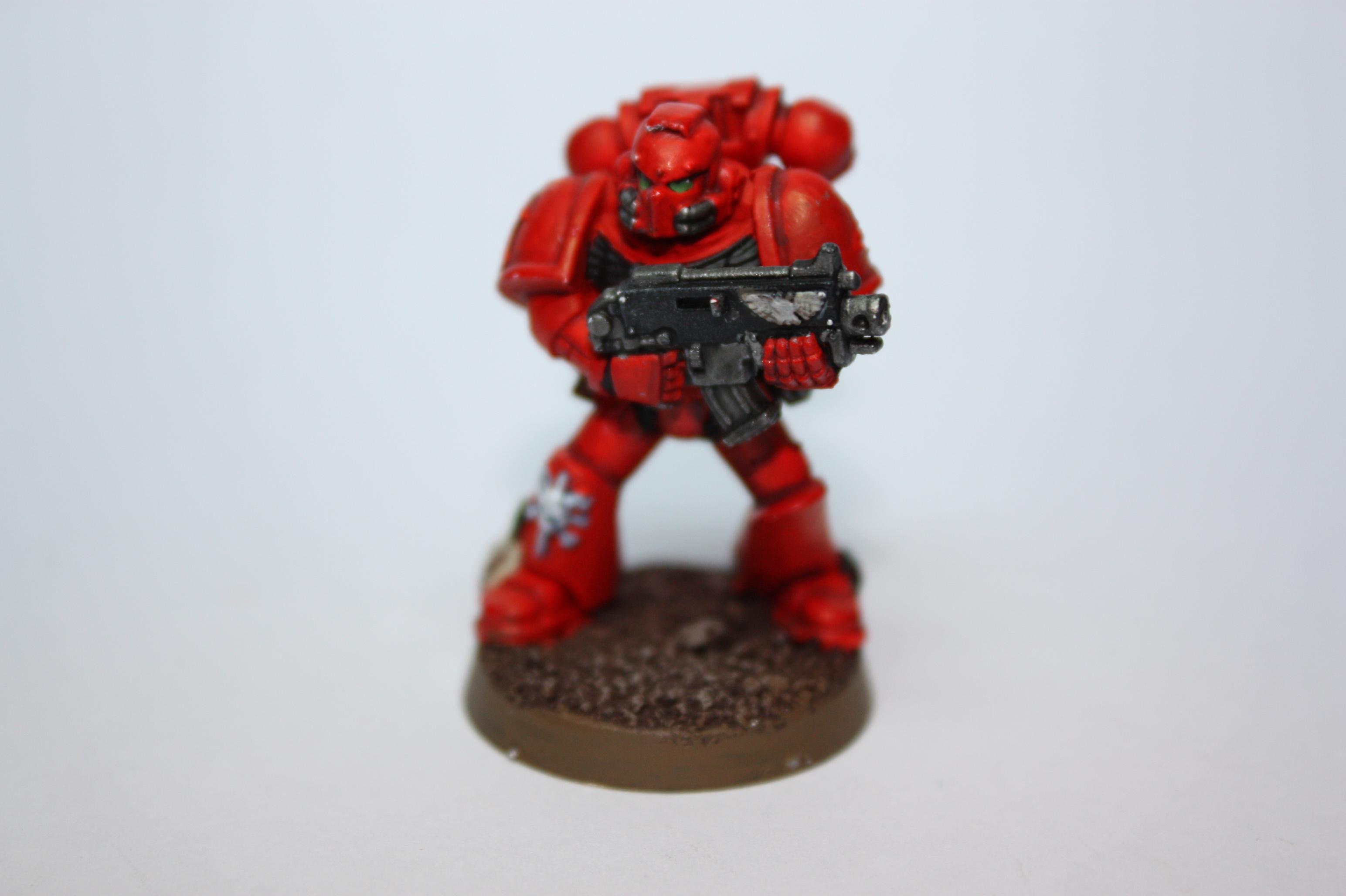 Red, Space Marines