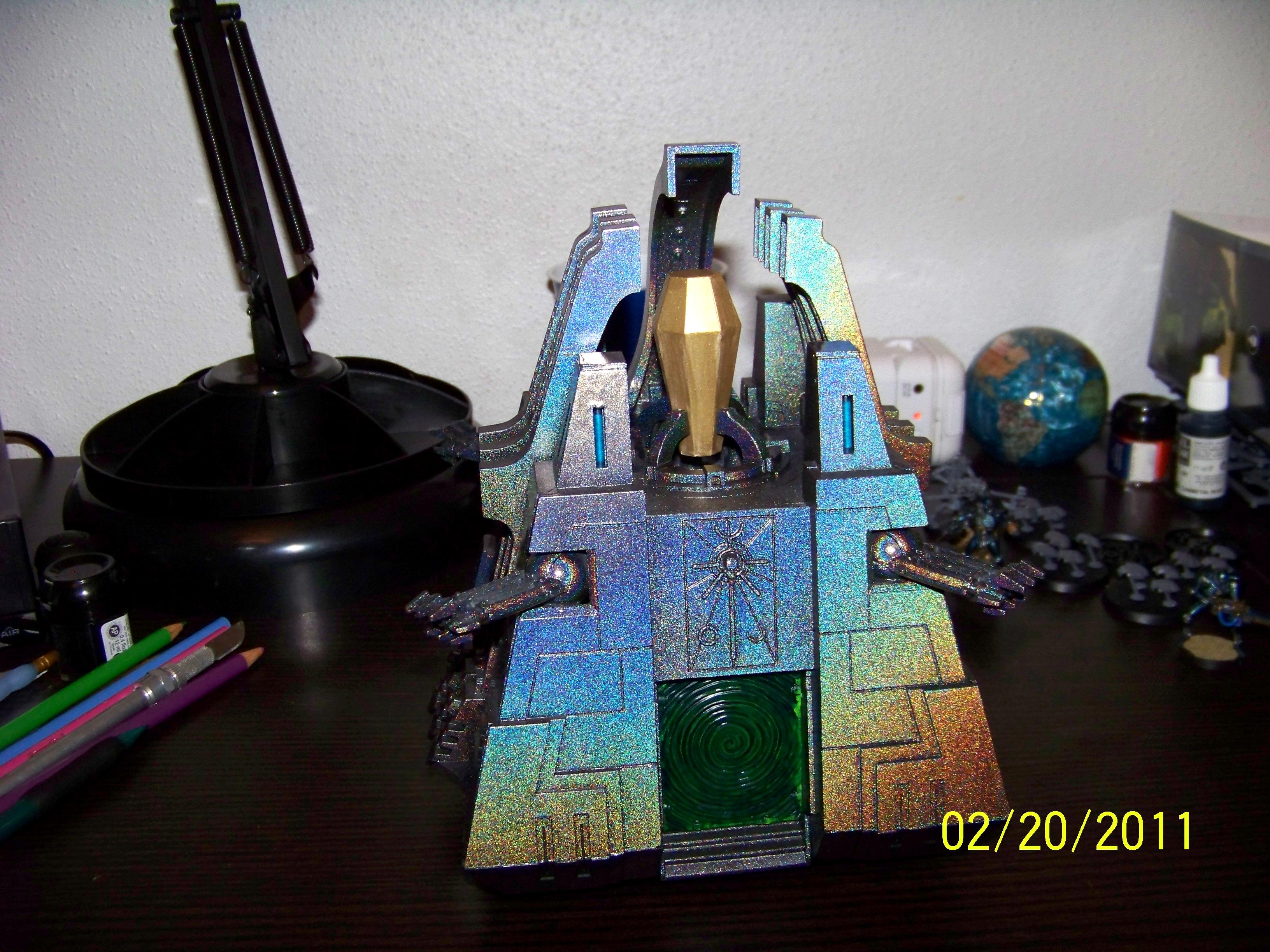 Blue Rods, Chameleon, Monolith