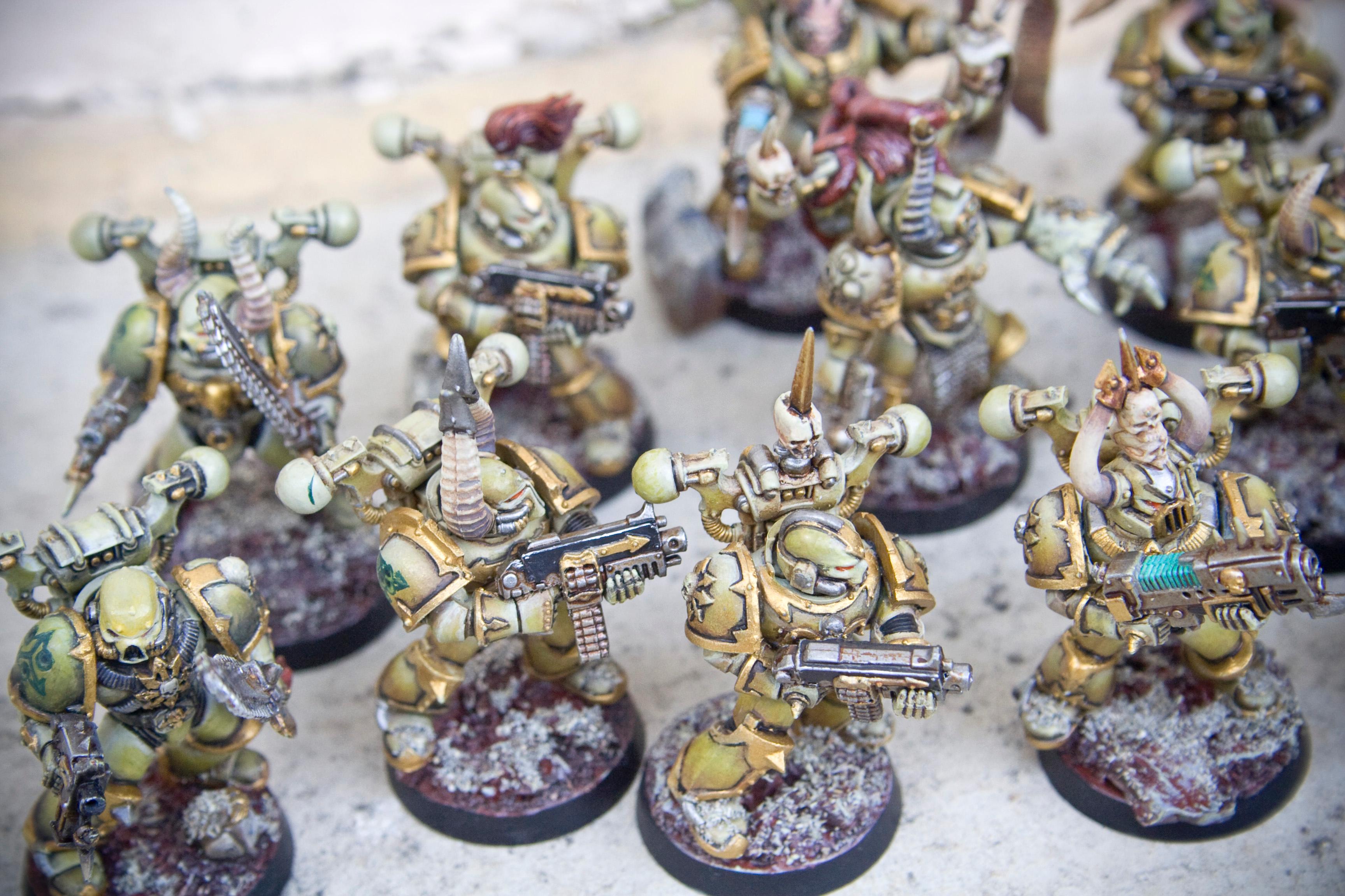 Chaos Space Marines, Tactical Chaos Space Marines And Assault Group