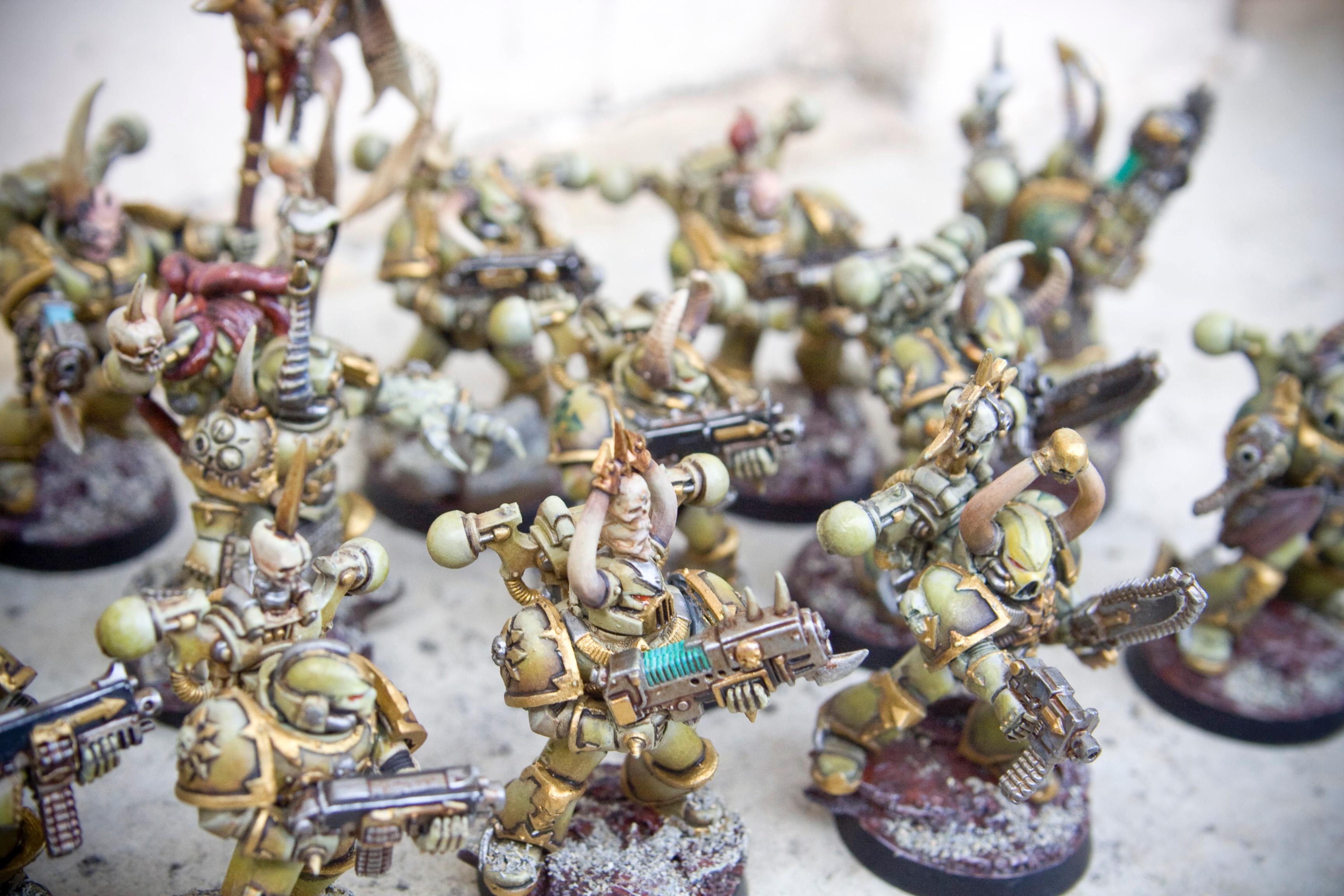 Chaos Space Marines, Tactical Chaos Space Marines And Assault Group