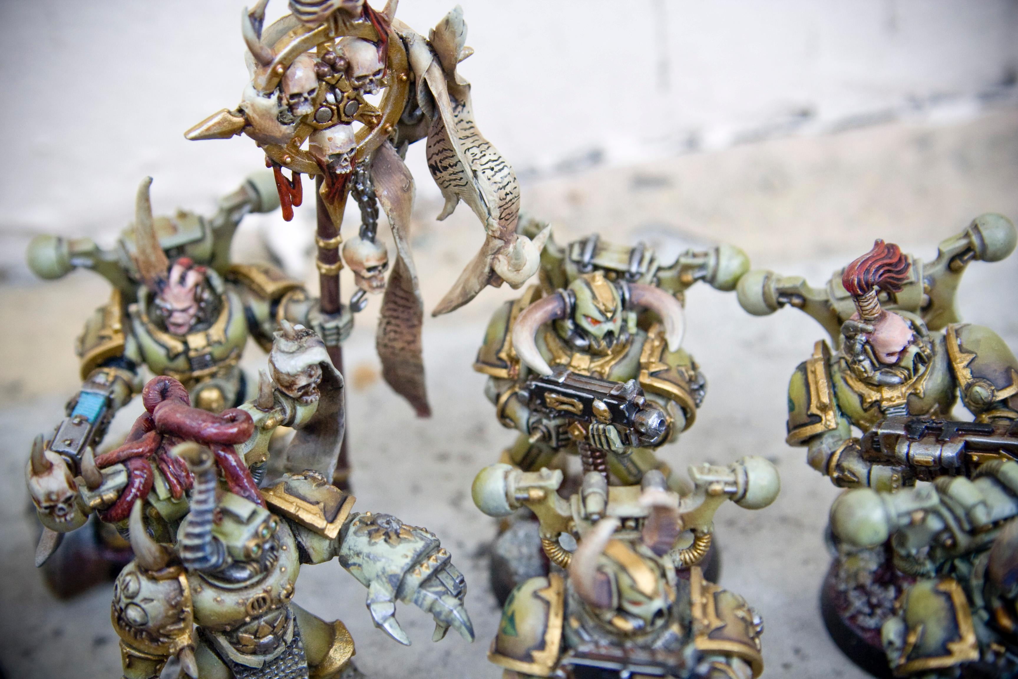 Chaos Space Marines, Tactical Chaos Space Marines And Assault Group