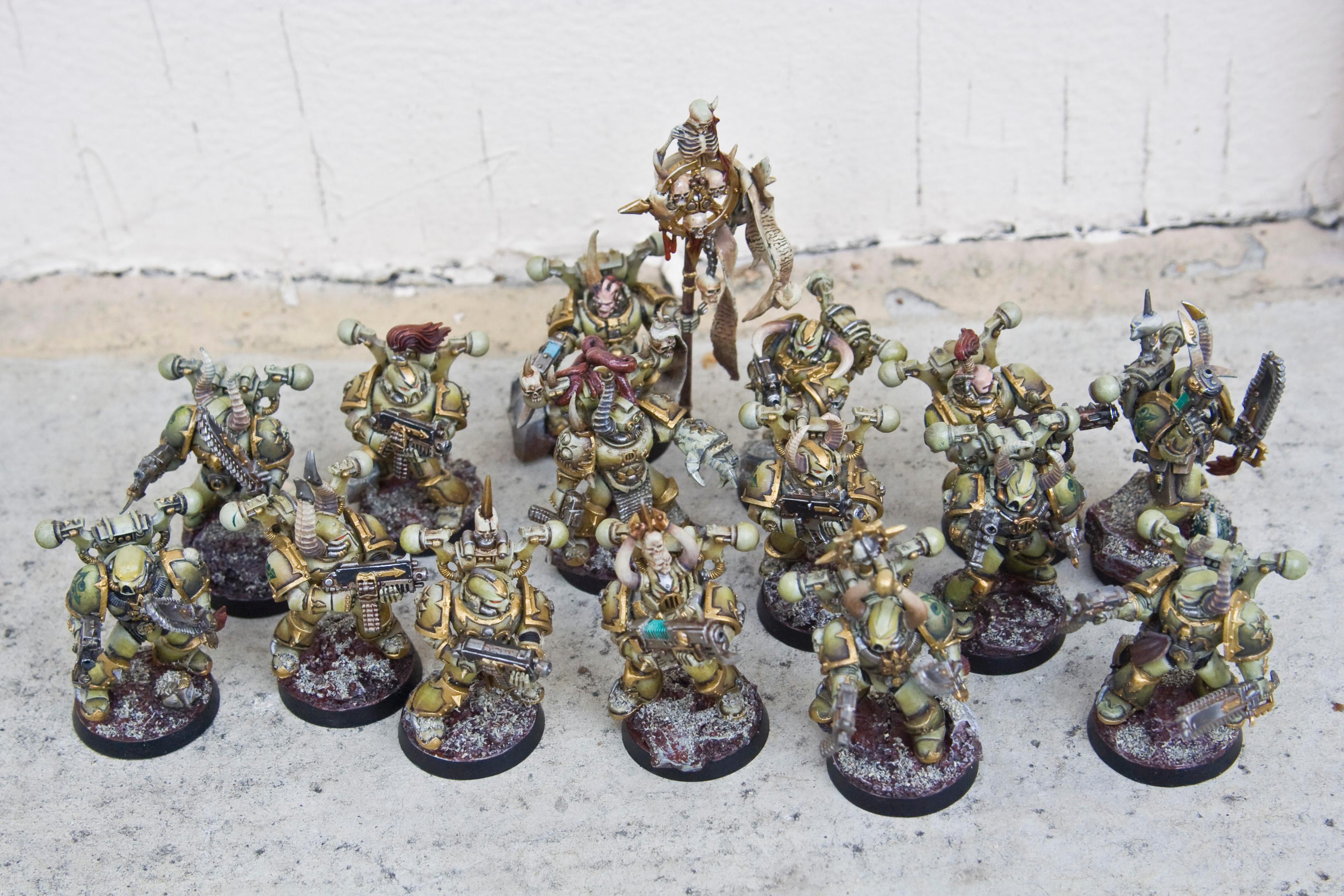 Chaos Space Marines, Tactical Chaos Space Marines And Assault Group