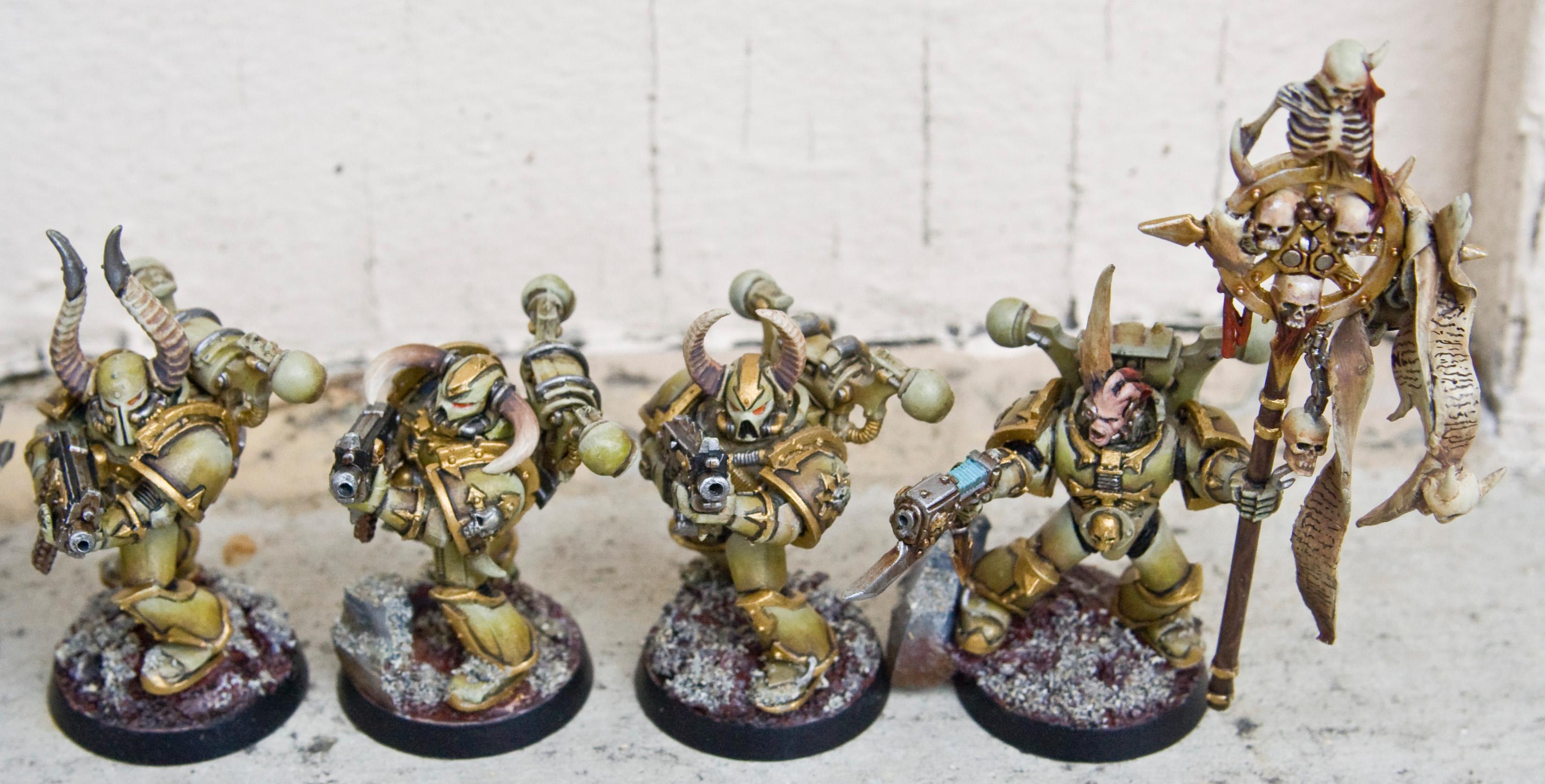Chaos Space Marines, Tactical Chaos Space Marines Closeup