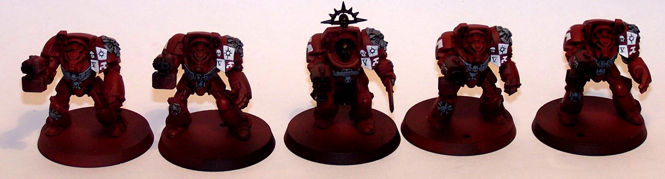 Space Marines, Terminator Armor, Work In Progress