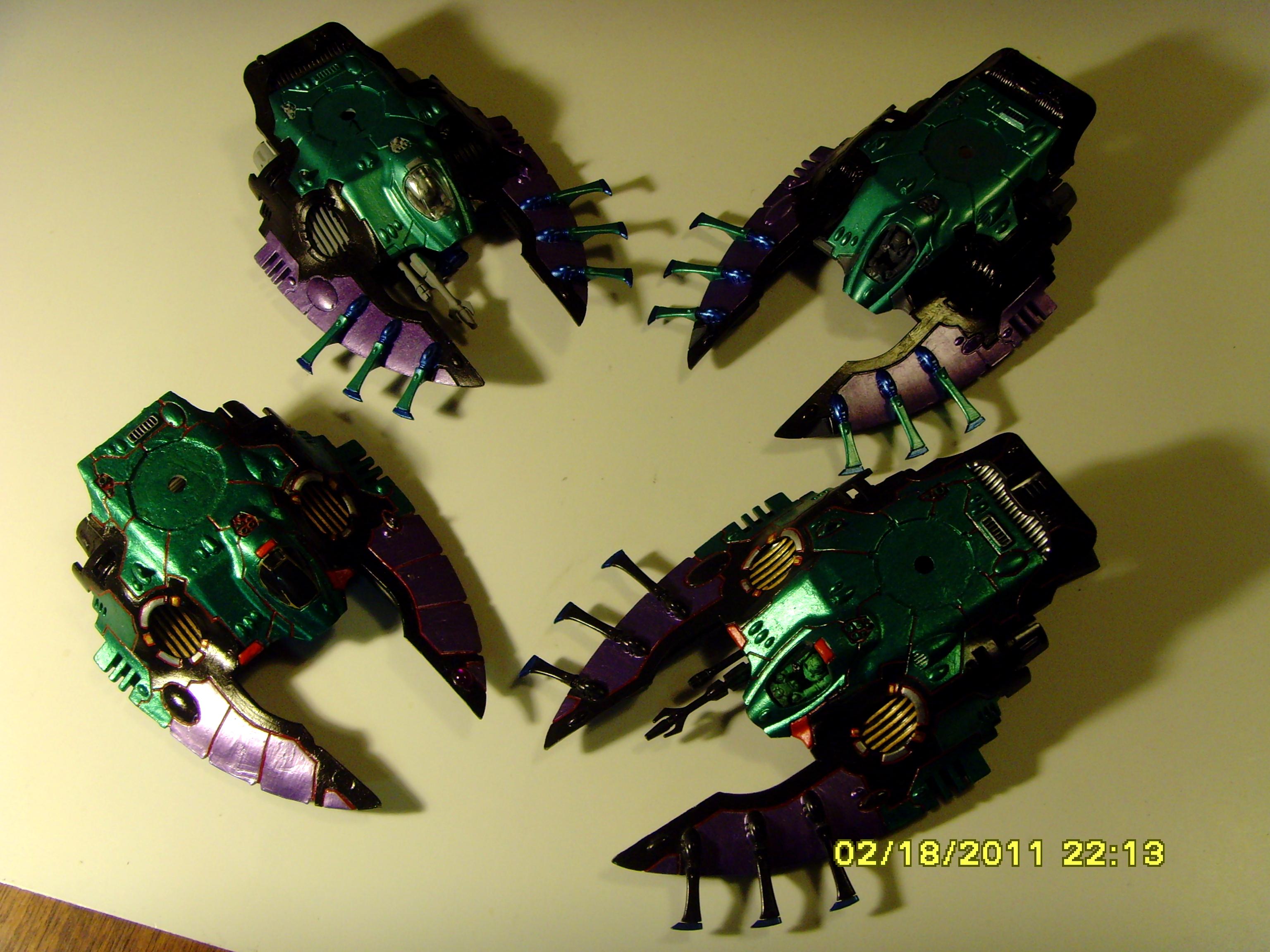 Craftworld Utash'te Wave serpents group pic
