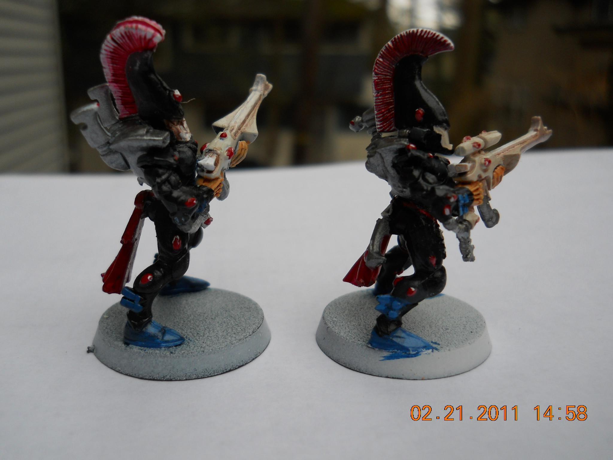 Aspec Warriors, Dire Avengers, Eldar, Warhammer 40,000, Work In Progress
