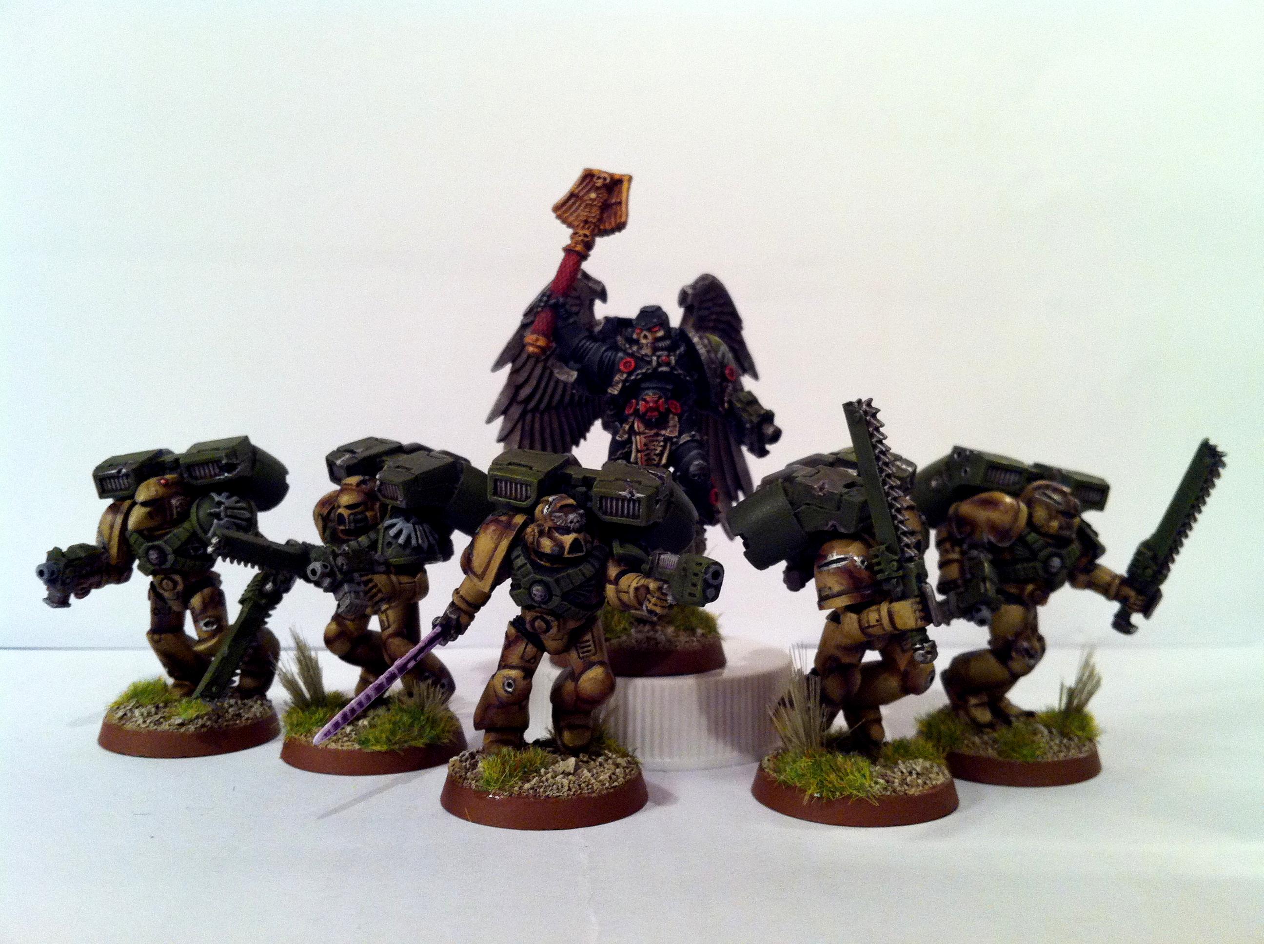 Chaplain + Assualt, Dark Angels