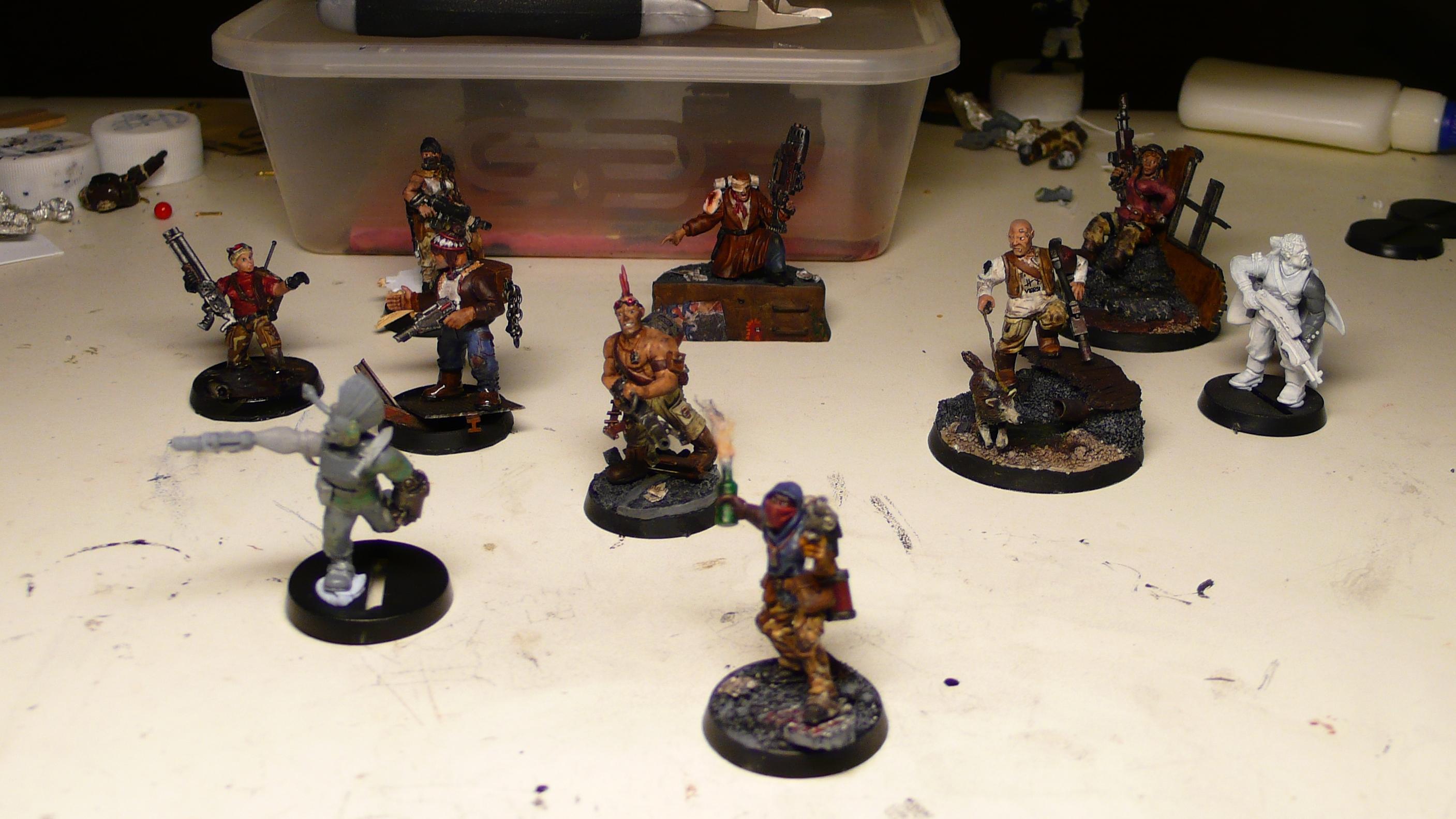 Delaque, Necromunda, WIP gang