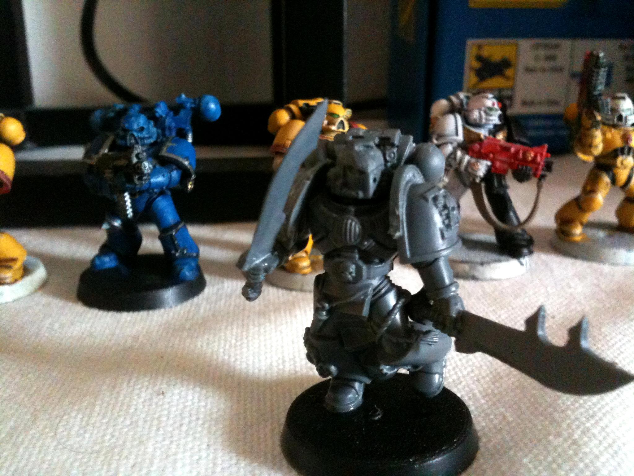 Conversion, Deathwatch, Librarian, Space Marines, Warhammer 40,000