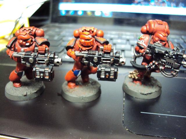 Tactical Brothers bearing heavy bolters and a multi melta