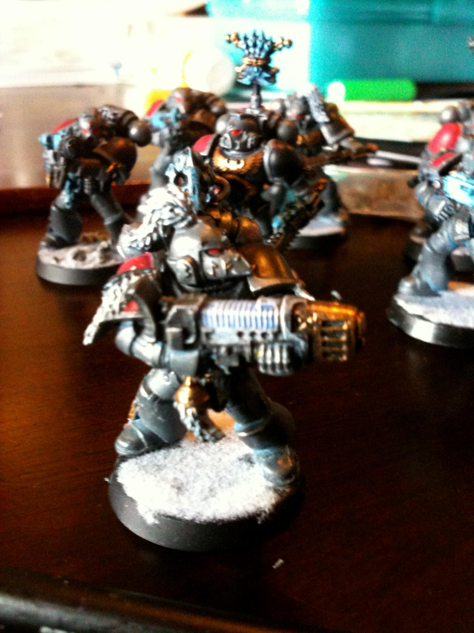 Blurred Photo, Space Wolf Grey Hunters, Space Wolves