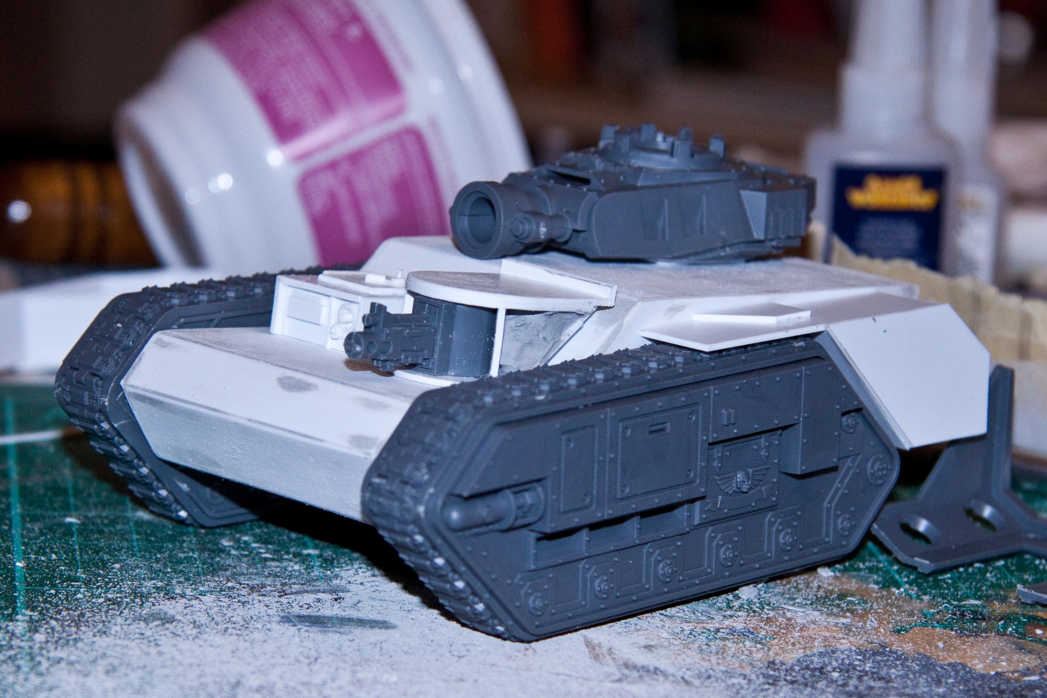 Tank WIP - coming together