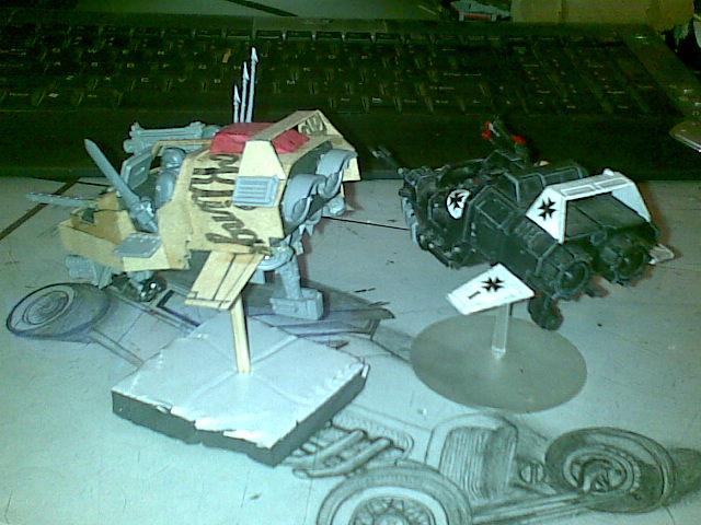 Scratchbuilt Land Speeder & Real Land Speeder 