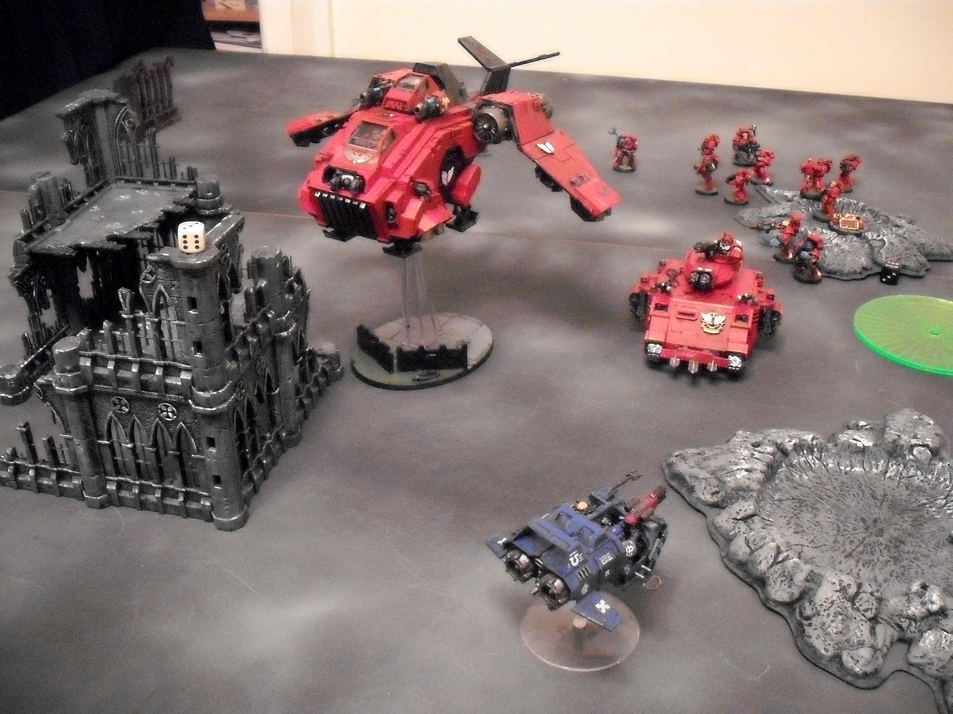 Blood Angels, Rhino, Space Marines, Tactical Squad, Ultramarines