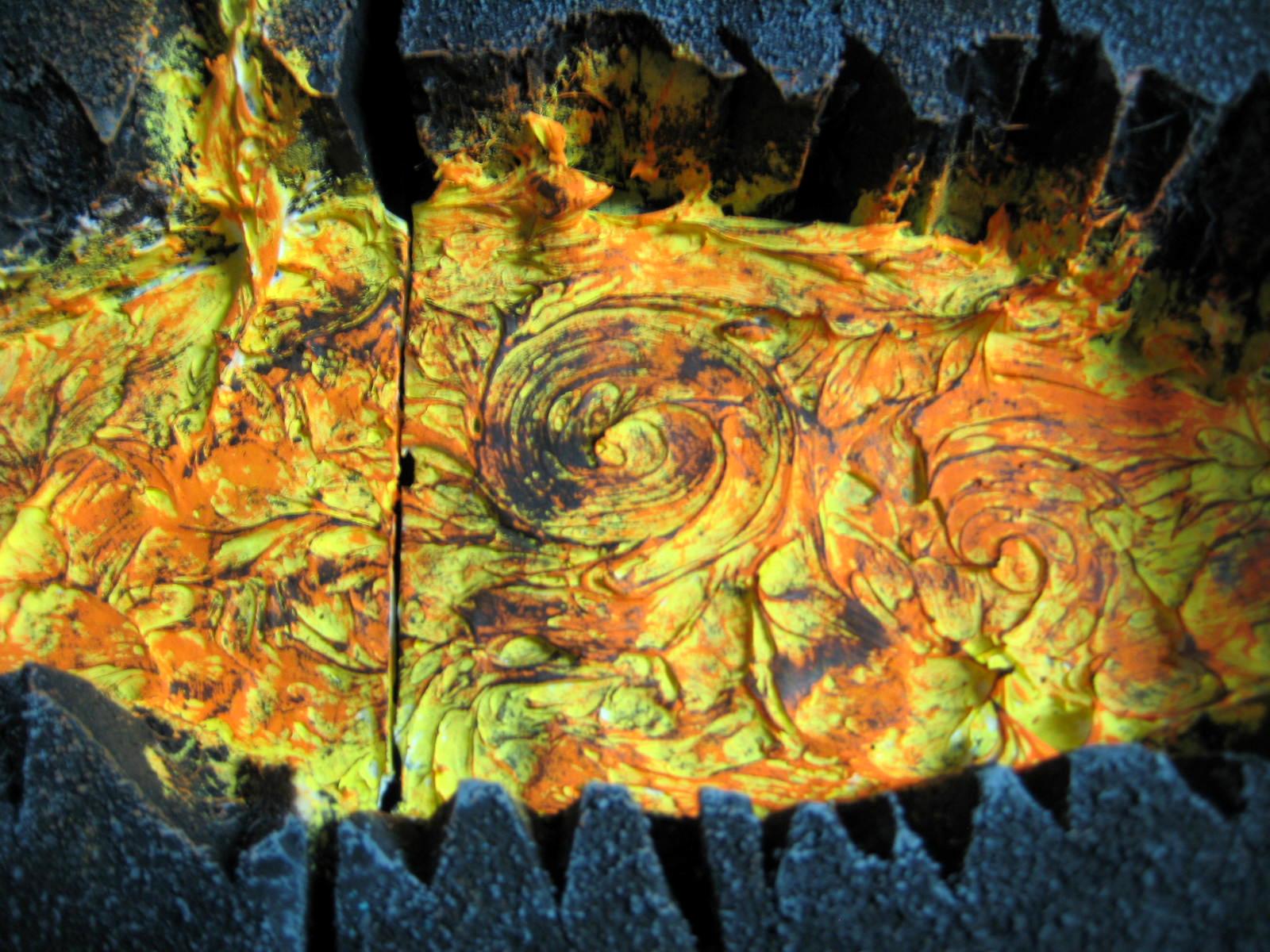 Board, Field, Lava, River, Terrain, Volcano