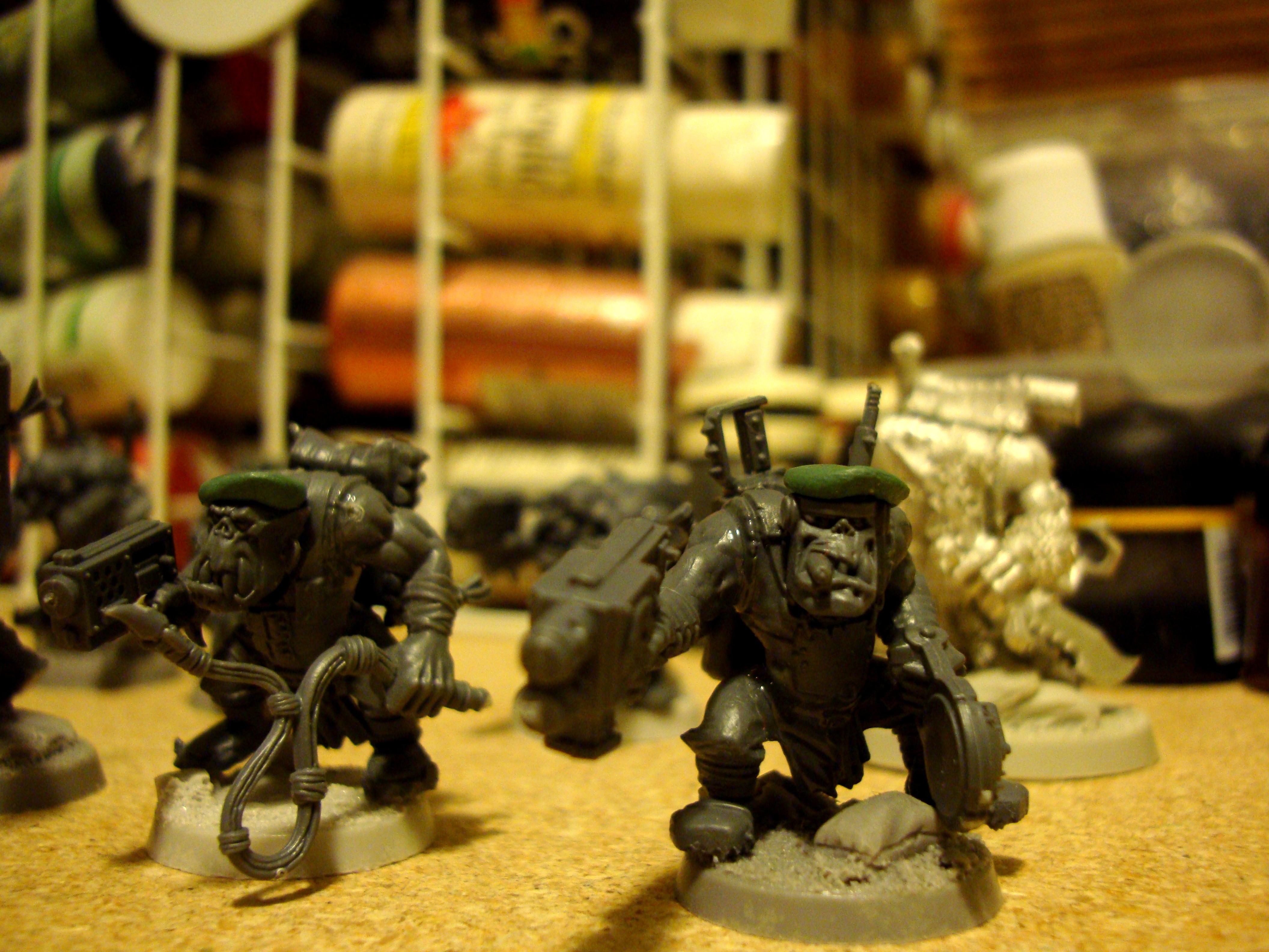 Berret, Burna Boyz, Choppa, Orks, Slugga, Stikk Bombs