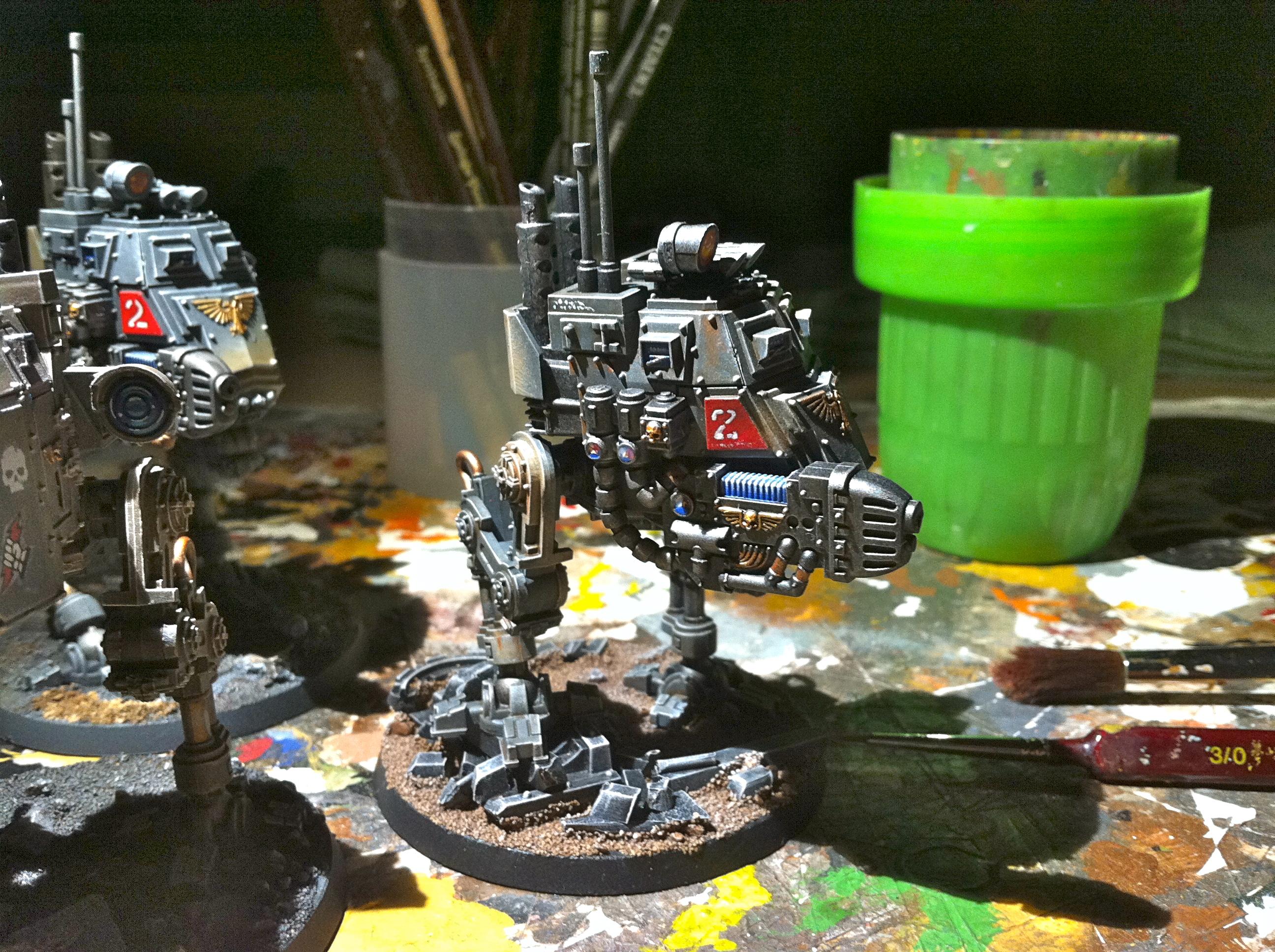 Imperial Guard, Sentinel, Steel Legion, Work In Progress