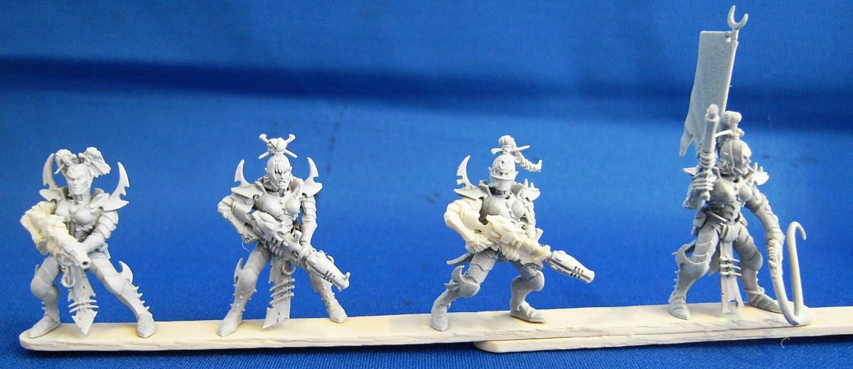 Blog, Dark Eldar, Hellions, True Born, Work In Progress